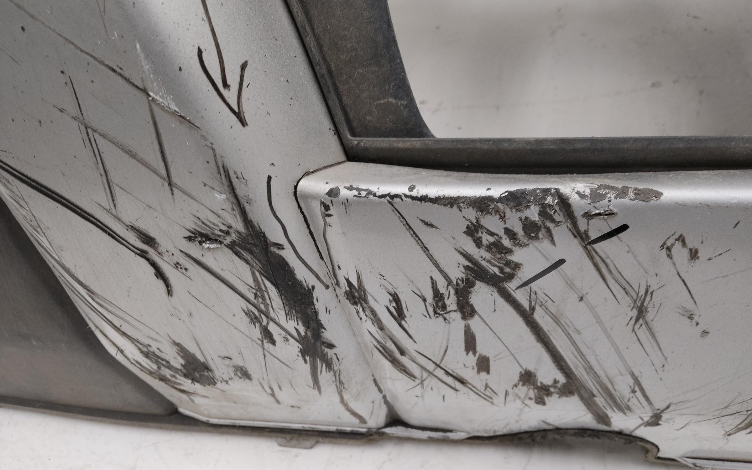 Бампер передний Renault Duster 1 Restail