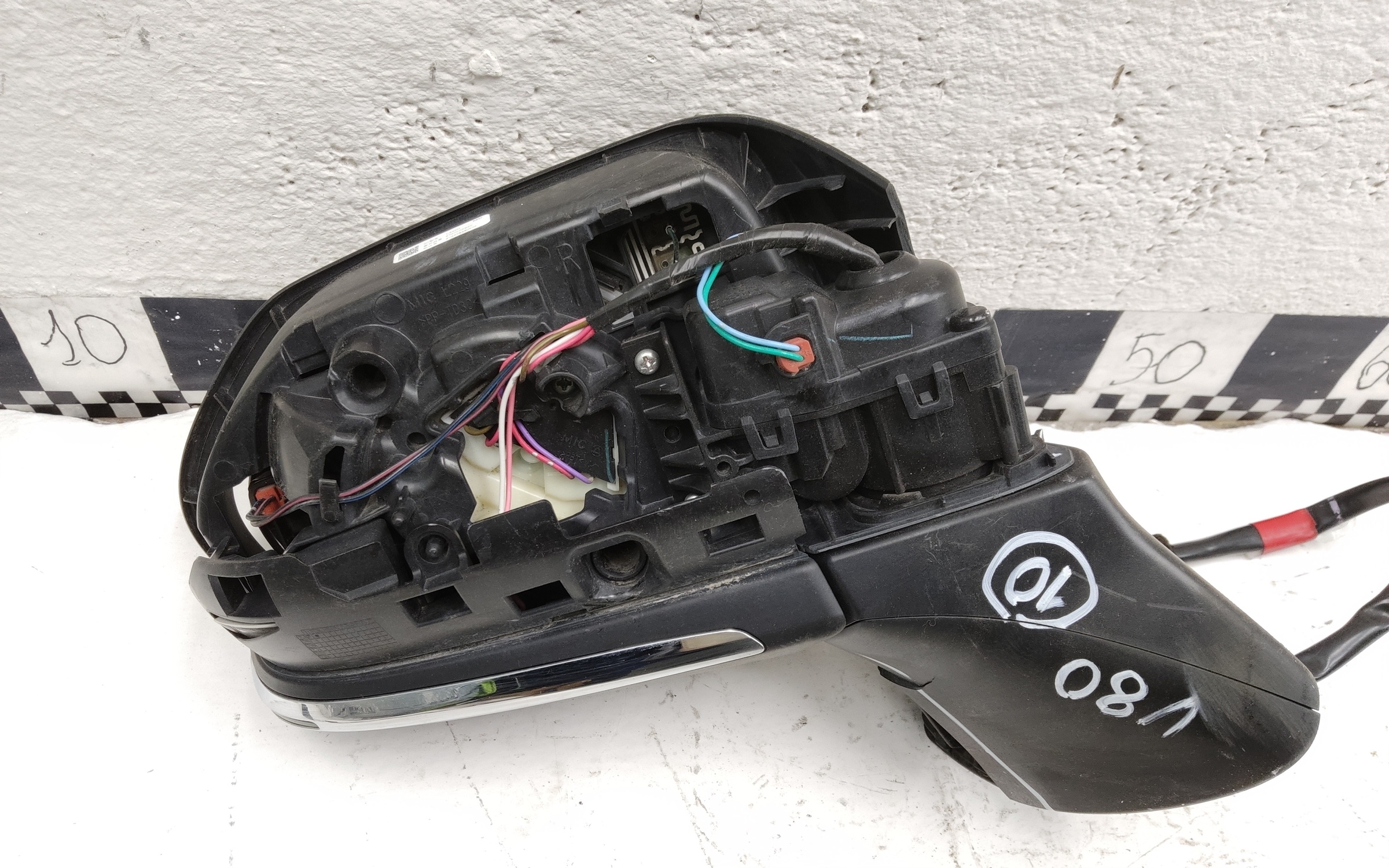 Зеркало правое Toyota Camry V80 9 контактов