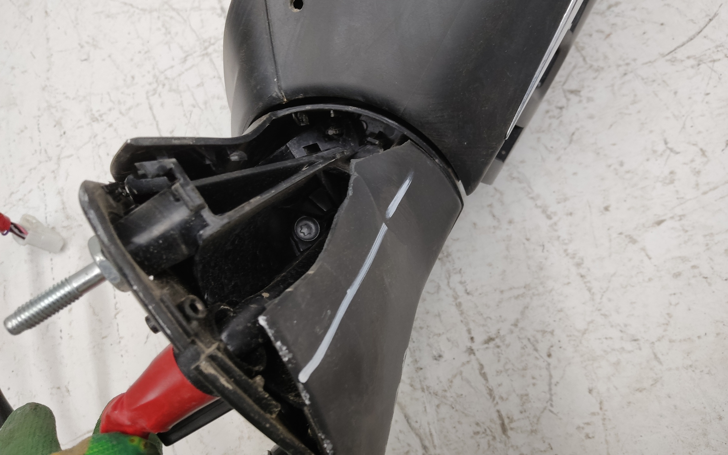 Зеркало правое Toyota Camry V80 9 контактов