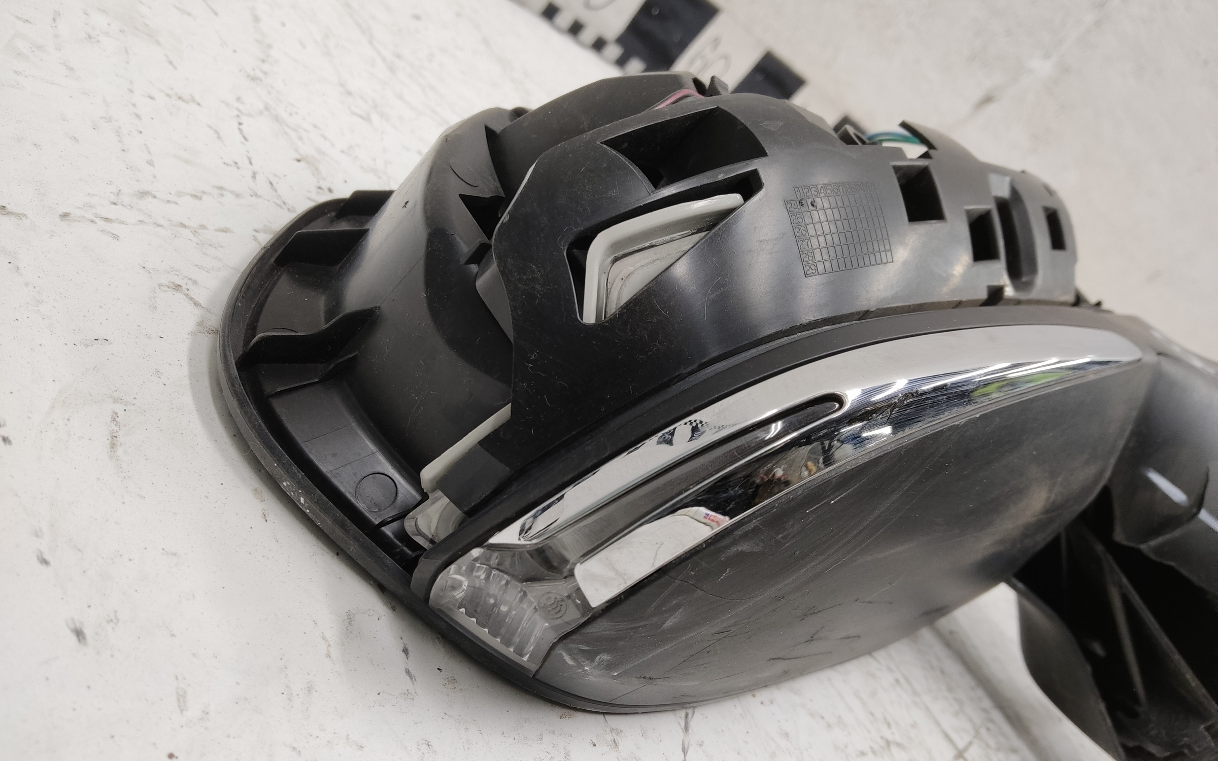 Зеркало правое Toyota Camry V80 9 контактов