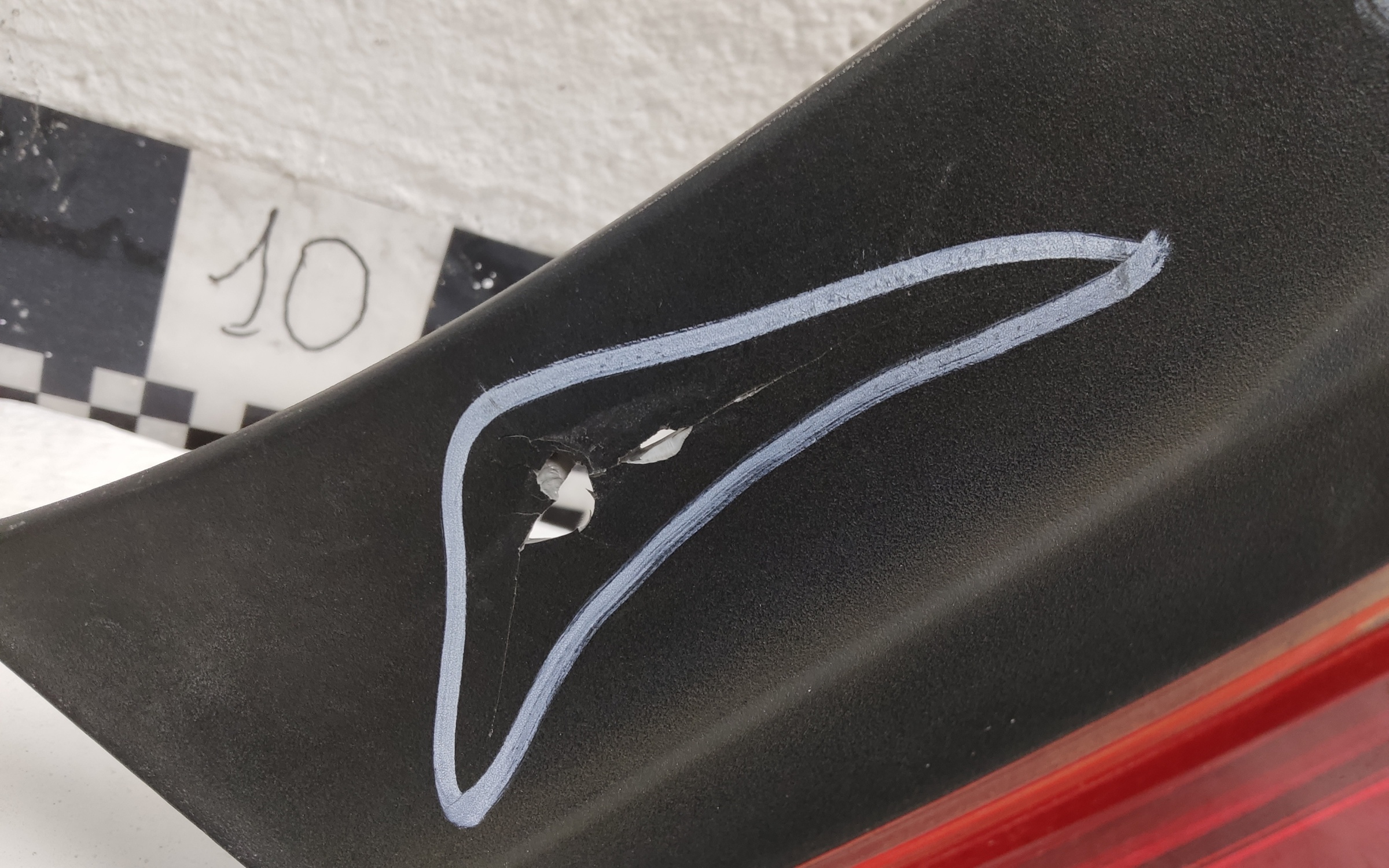 Фонарь задний правый наружный Toyota Camry V50