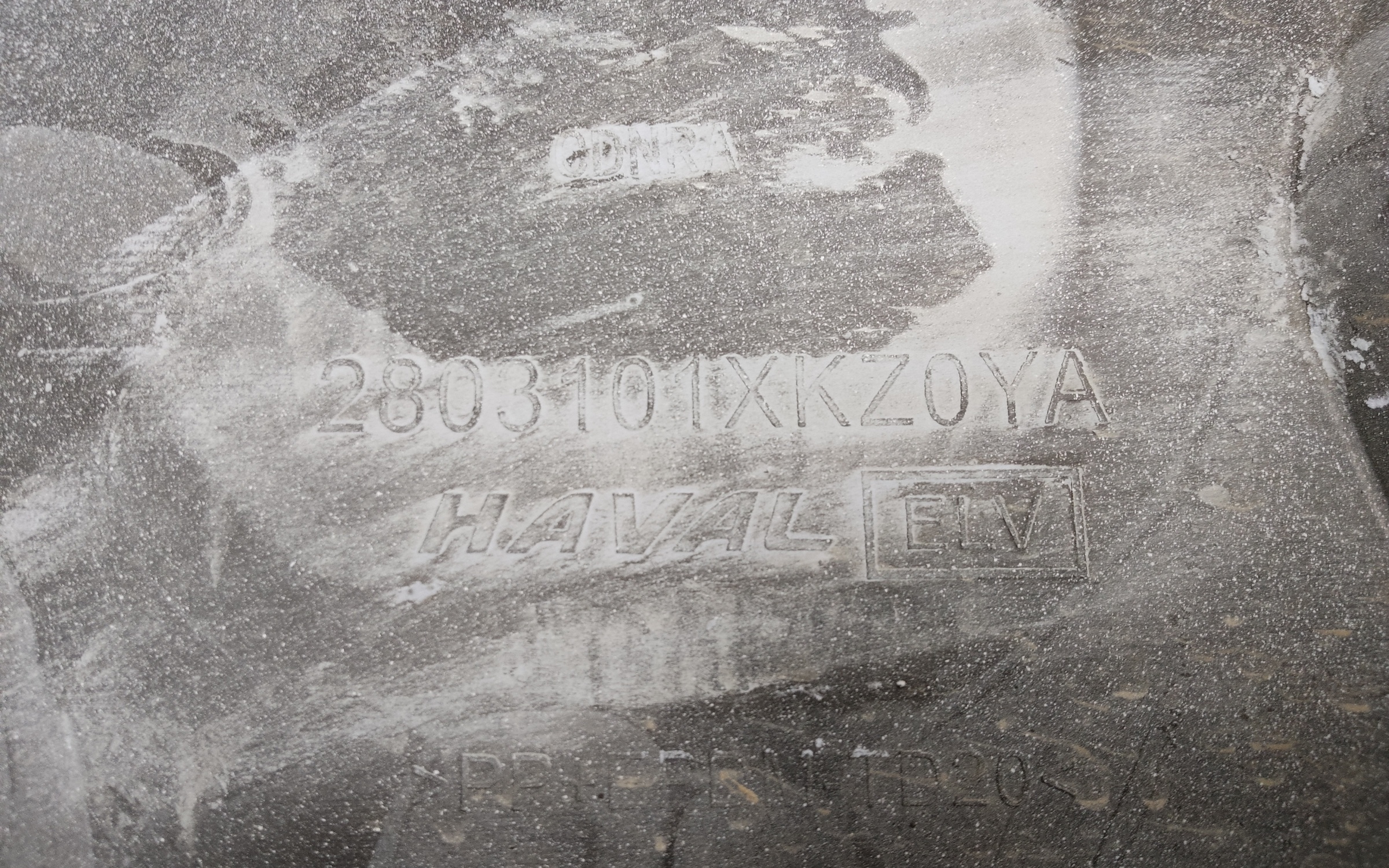 Бампер передний Haval M6 2