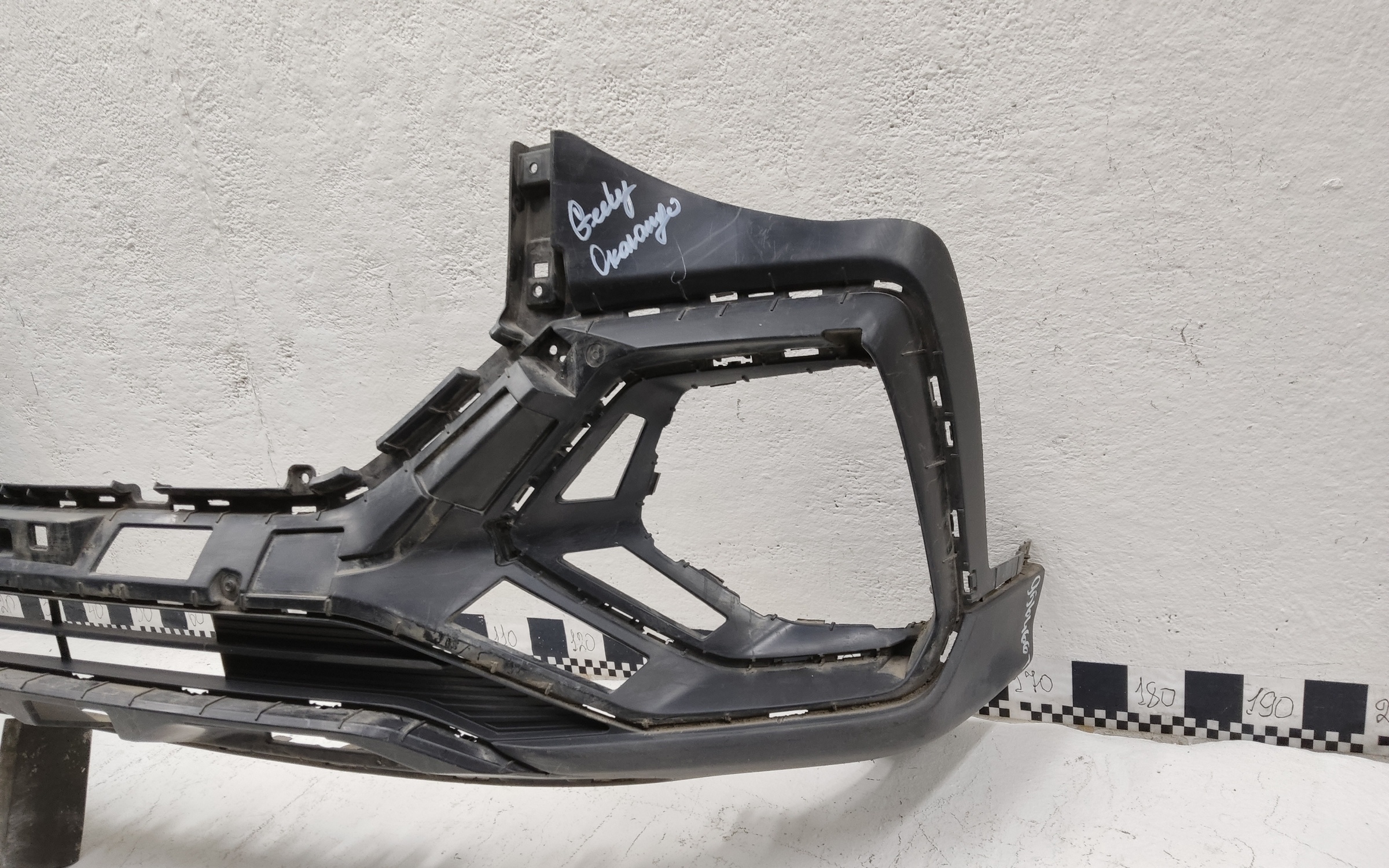 Юбка переднего бампера Geely Okavango 1 Restail