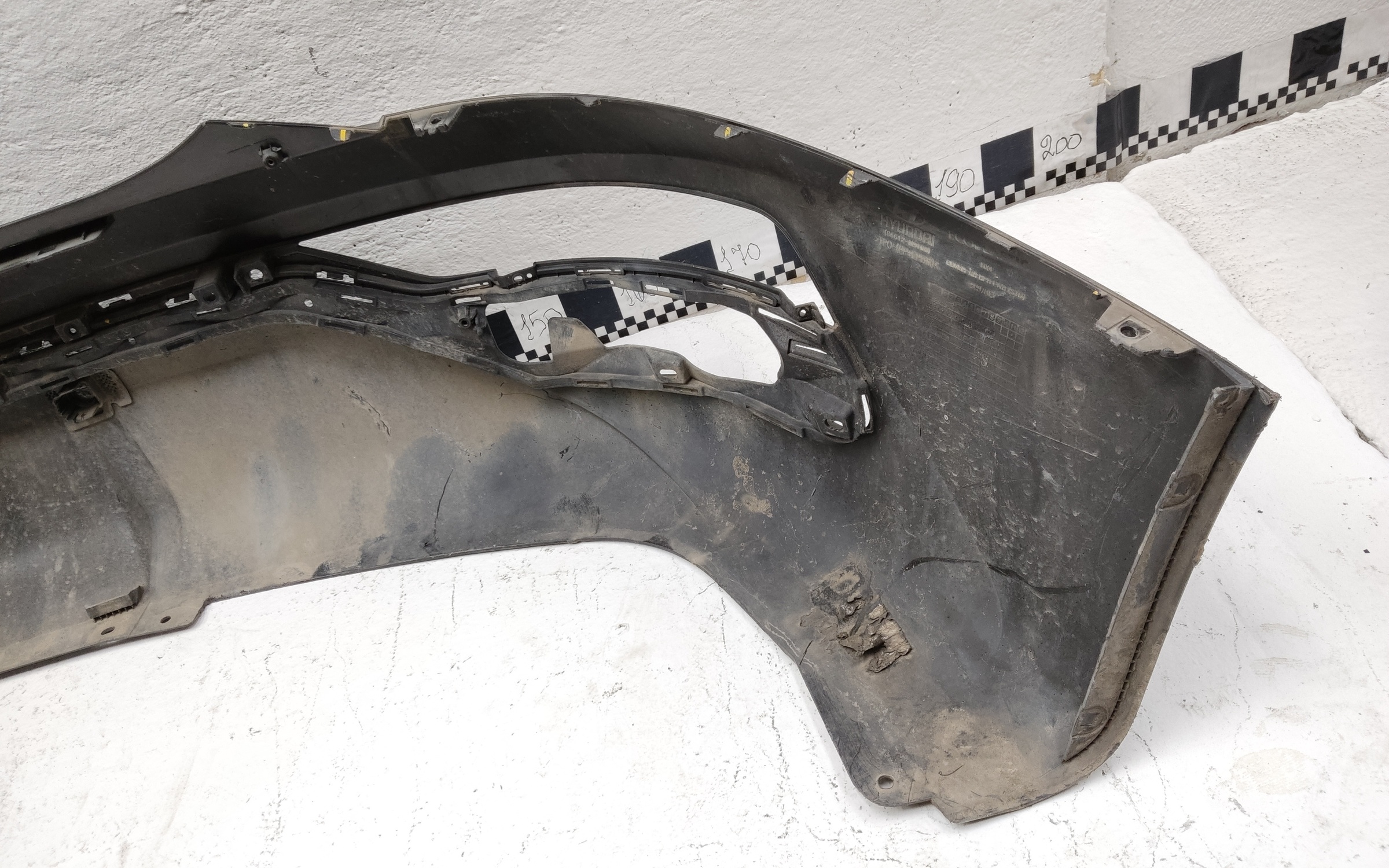 Юбка заднего бампера Hyundai Tucson 4