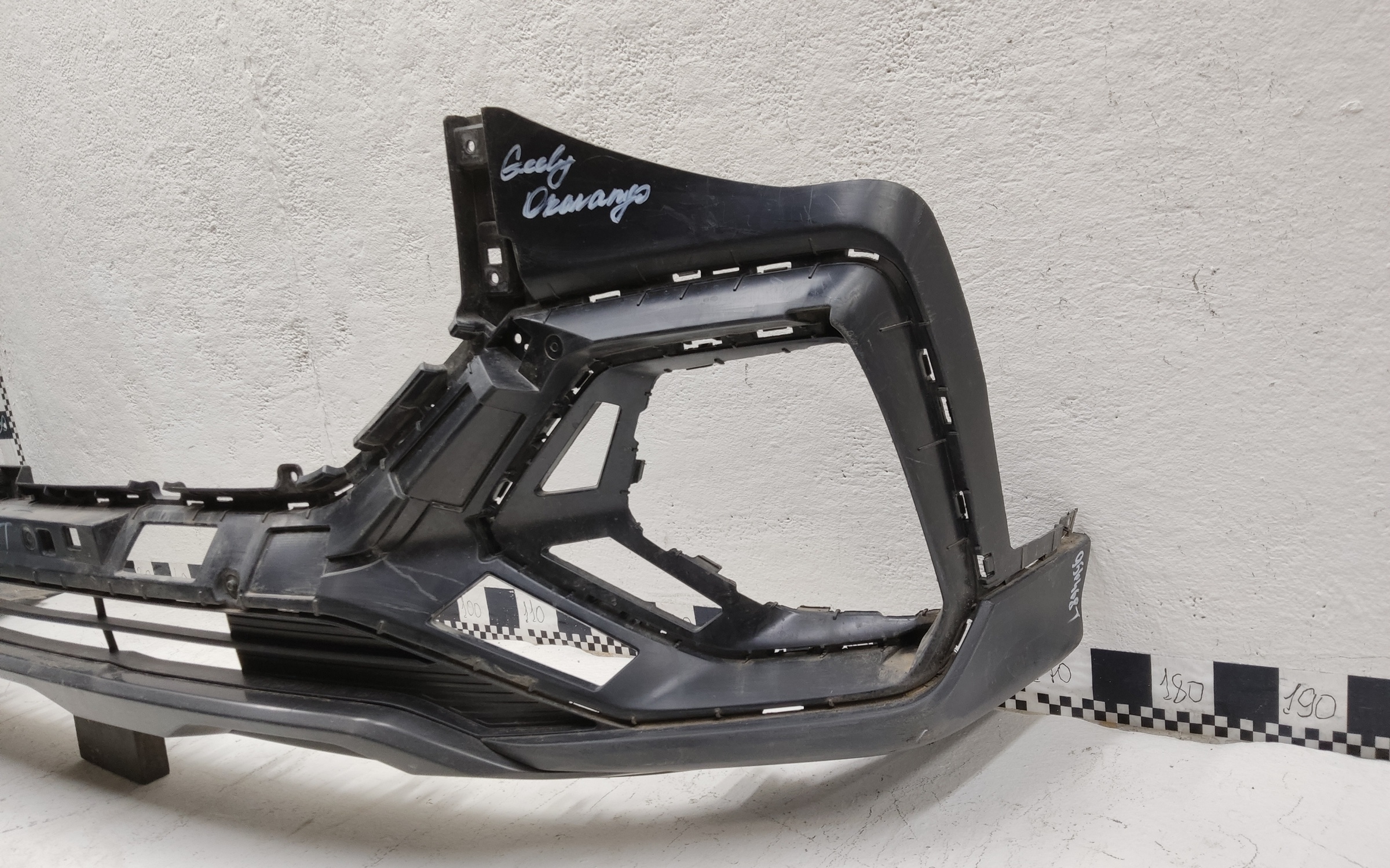 Юбка переднего бампера Geely Okavango 1 Restail