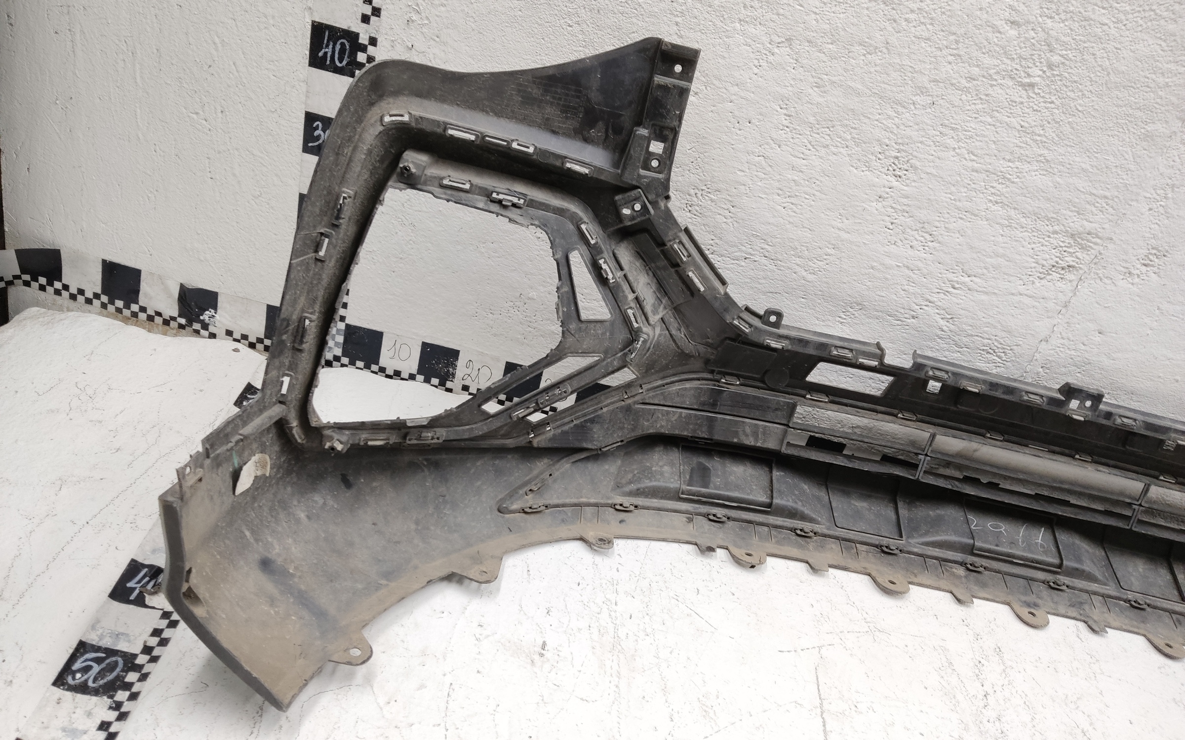 Юбка переднего бампера Geely Okavango 1 Restail