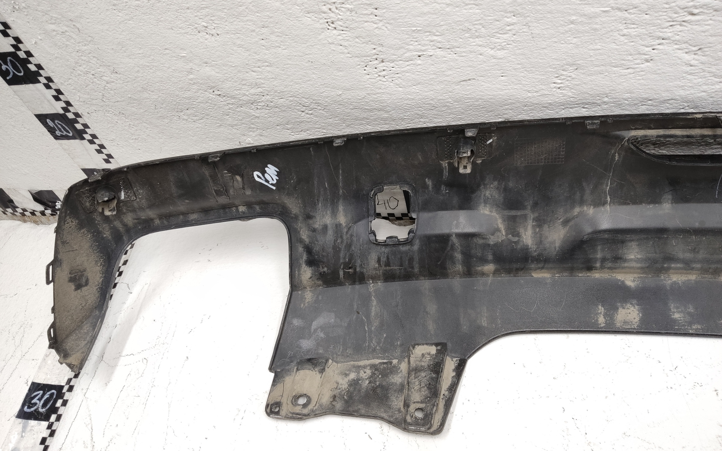 Юбка заднего бампера Exeed VX Restail 1