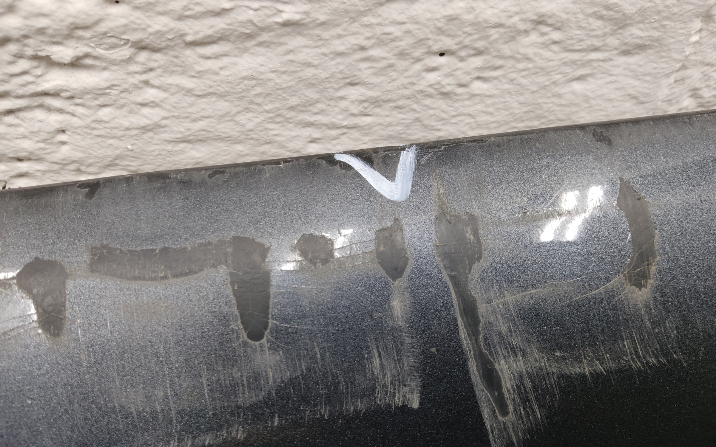 Накладка заднего бампера Toyota Highlander 4