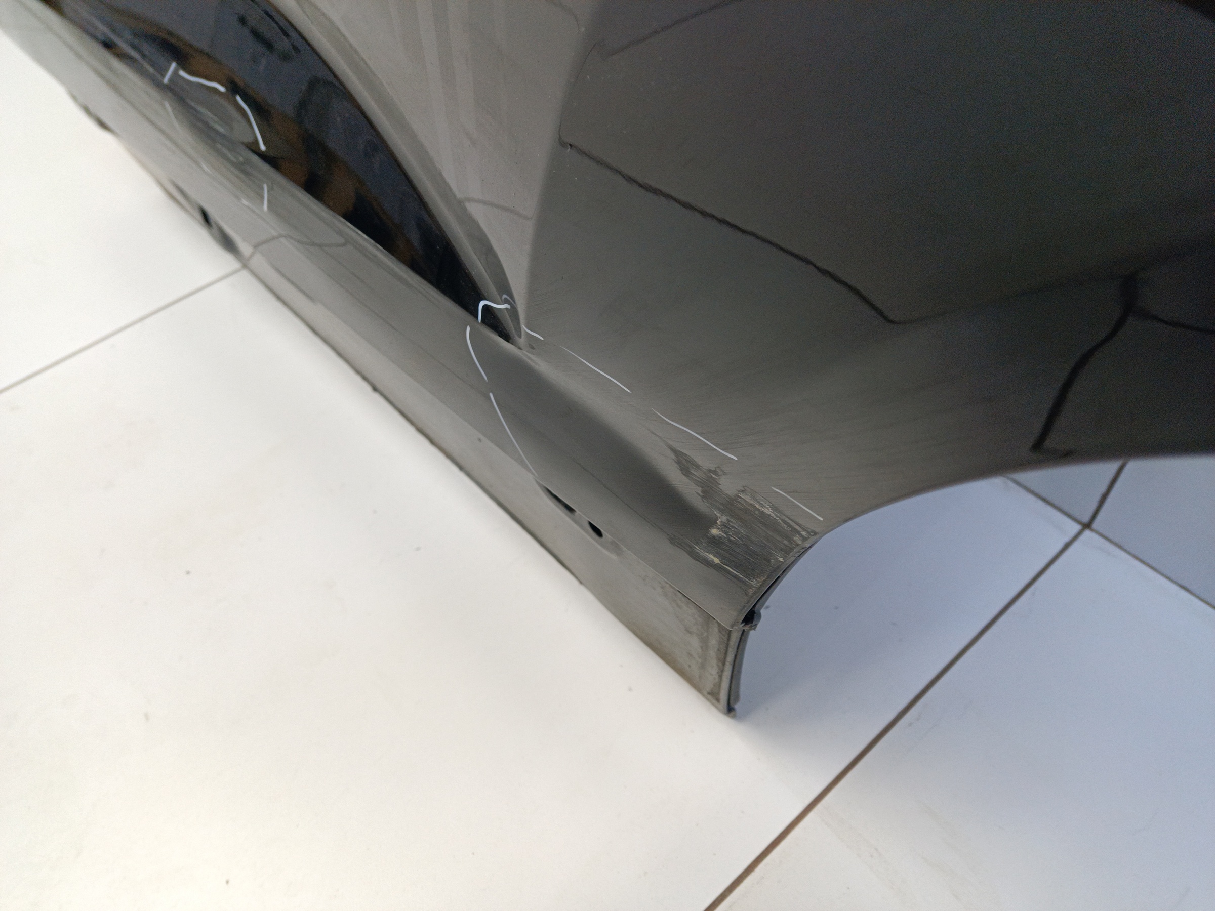 Дверь задняя левая Skoda Karoq