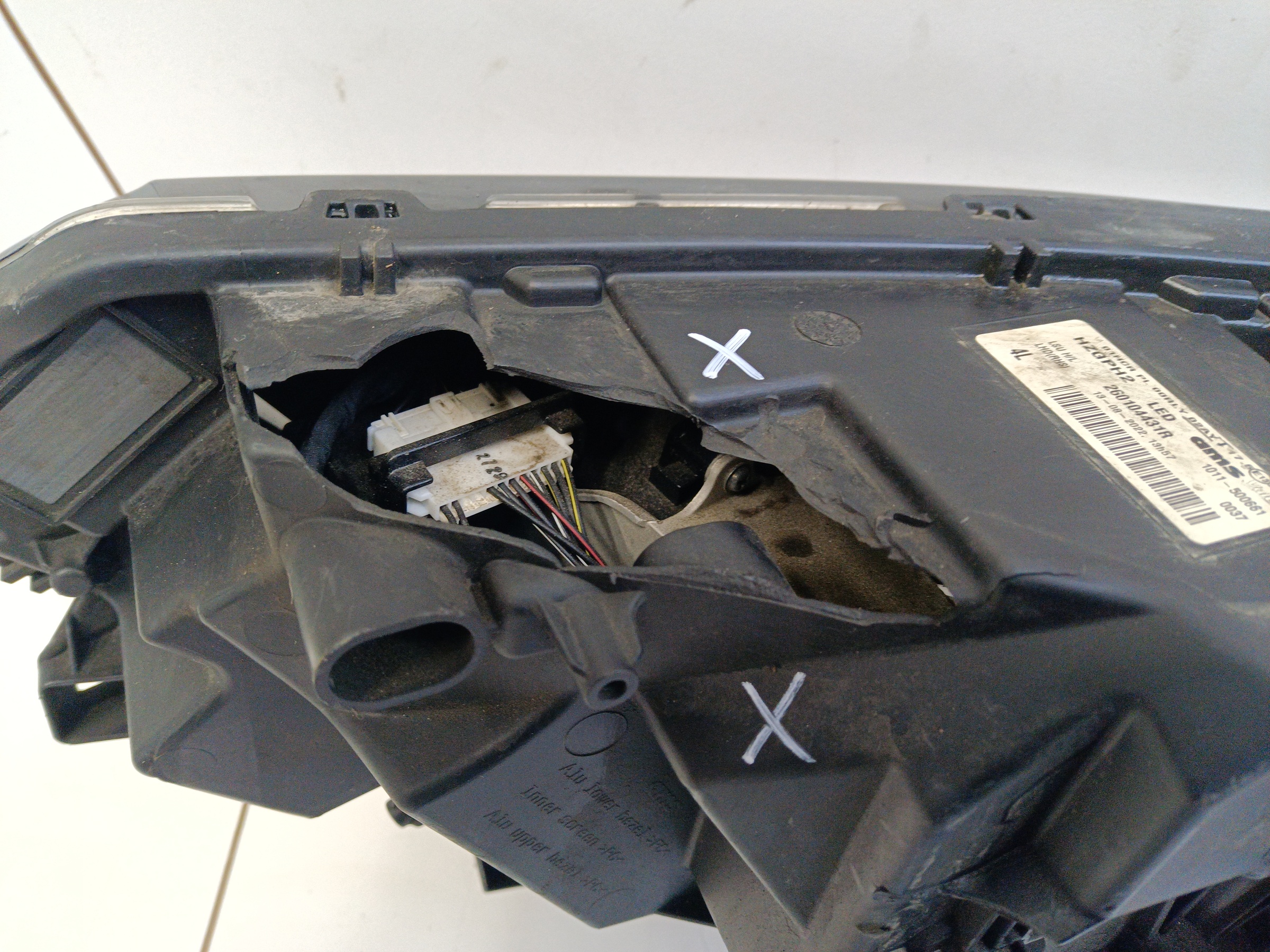 Фара передняя правая Renault Koleos 2 Restail LED