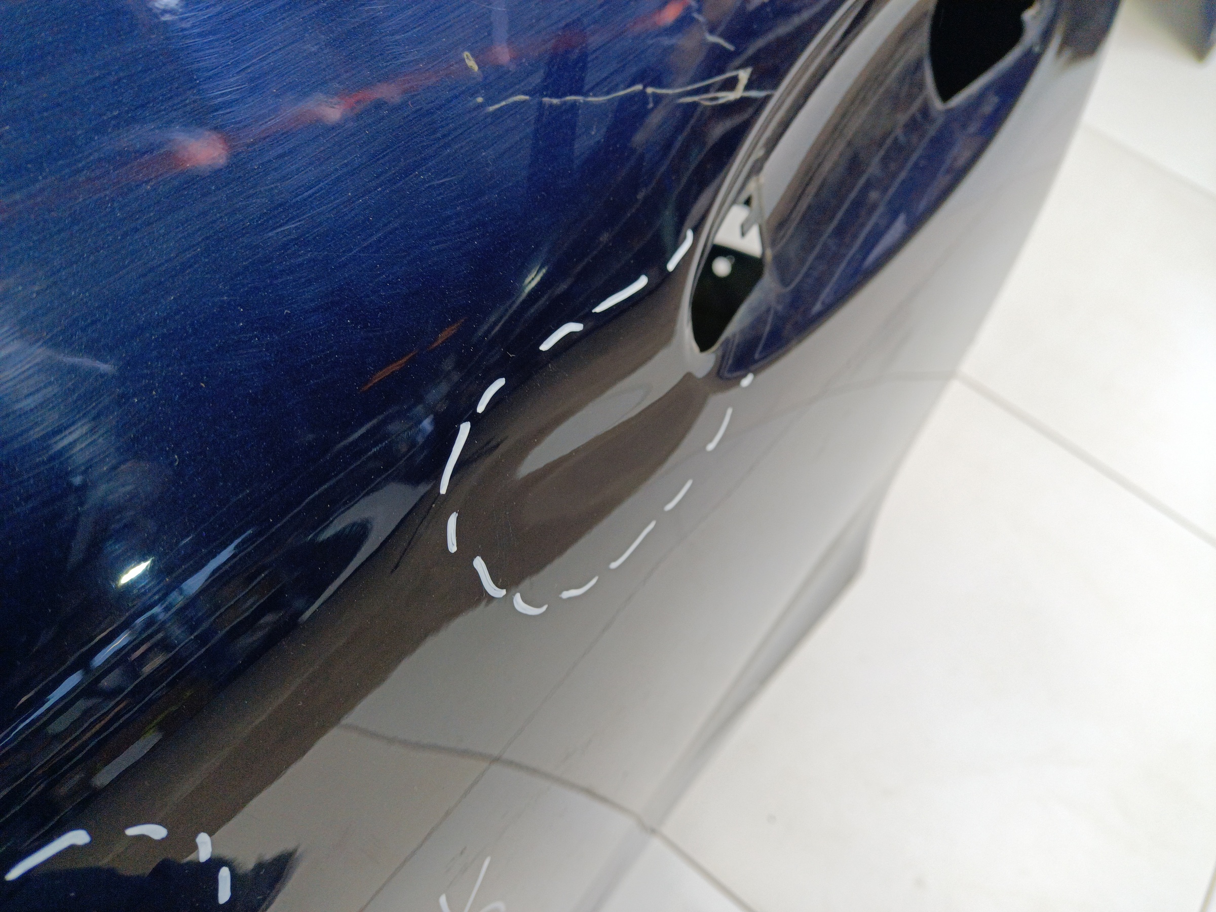 Дверь передняя левая Mercedes-Benz CLS-Klasse C257