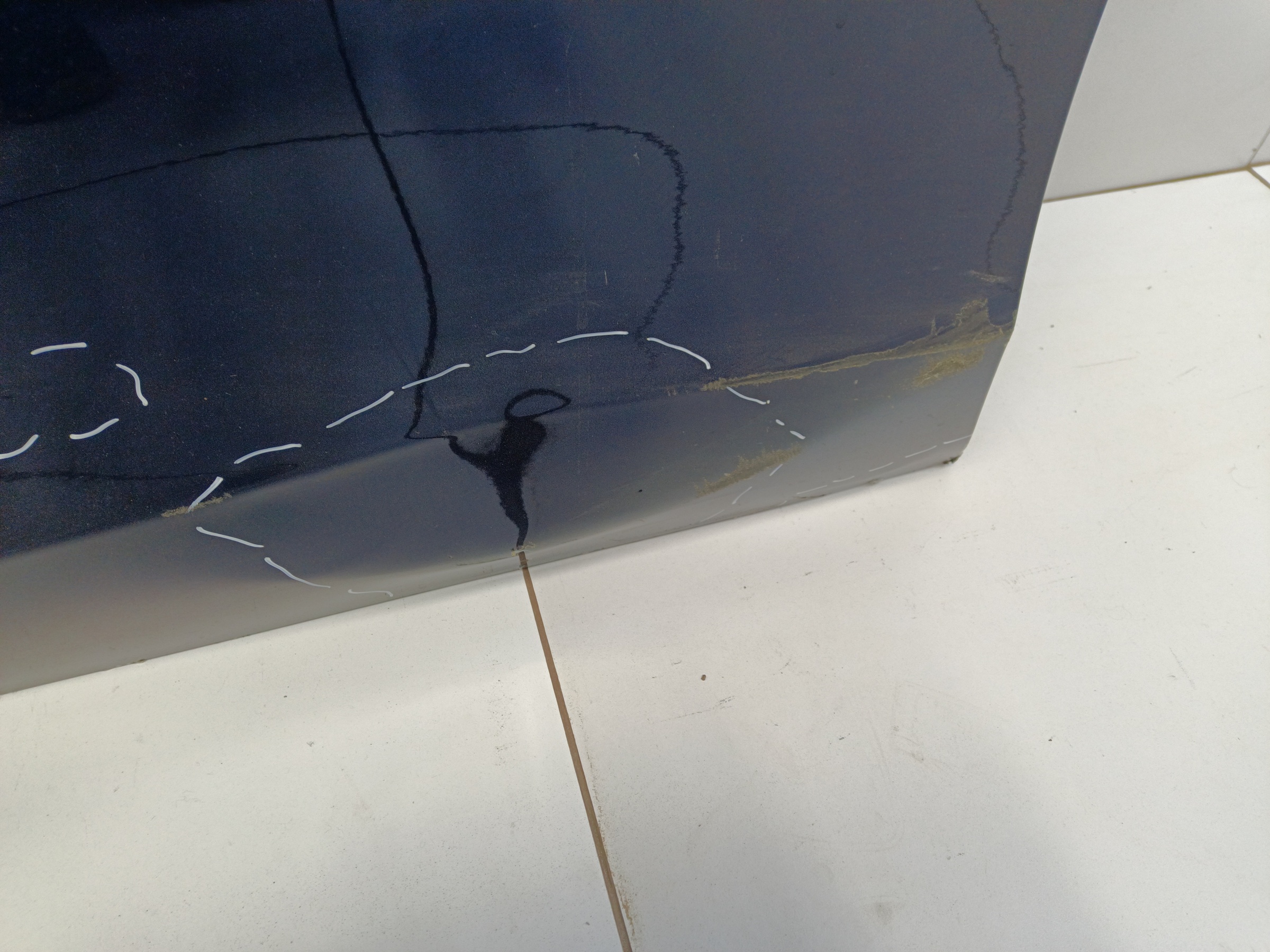 Дверь передняя левая Mercedes-Benz CLS-Klasse C257