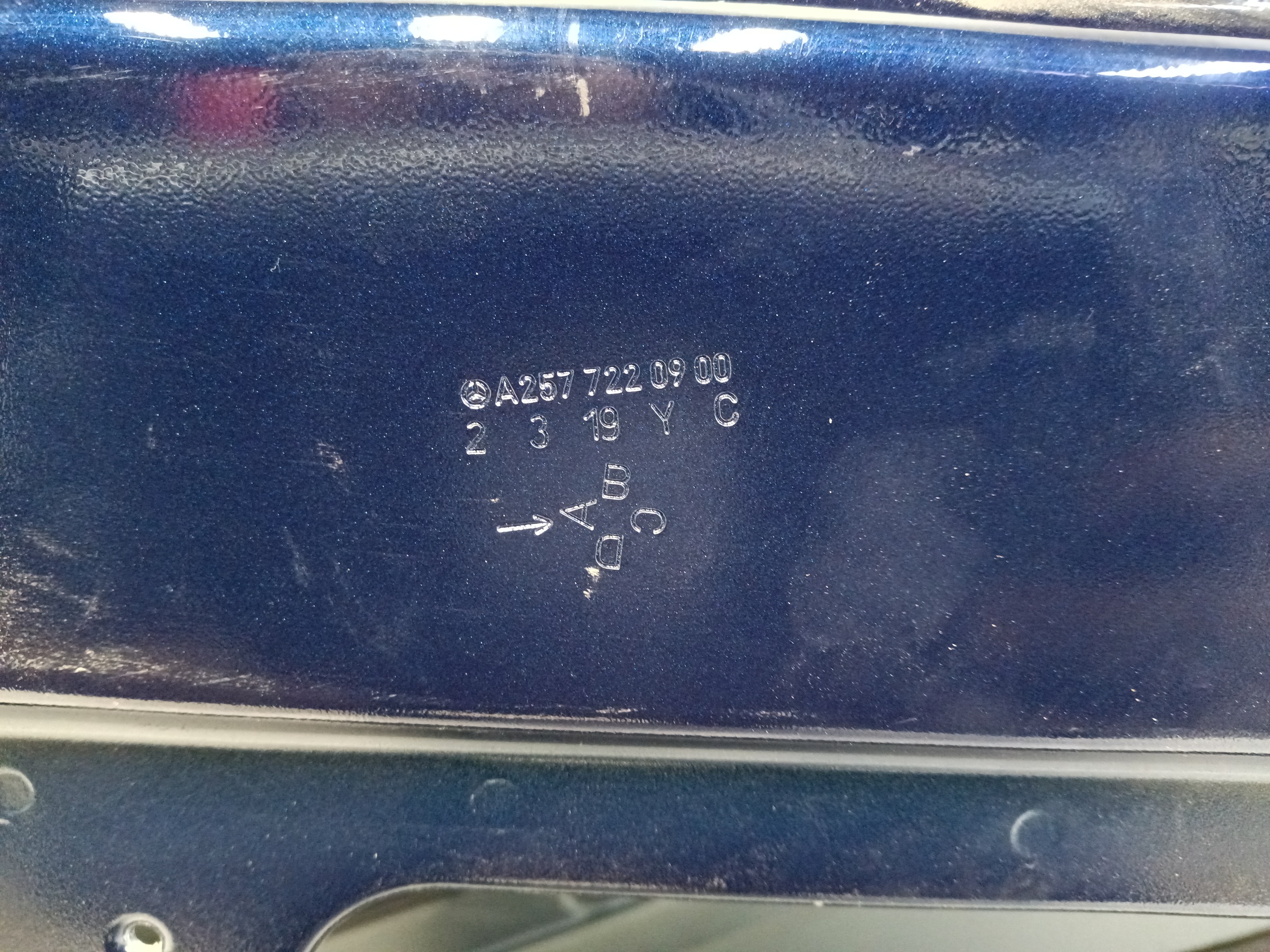 Дверь передняя левая Mercedes-Benz CLS-Klasse C257