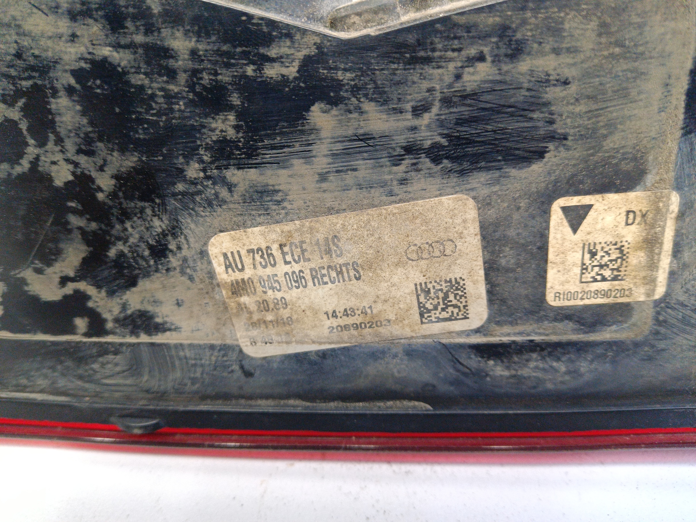 Фара ПТФ задняя правая Audi Q7 2