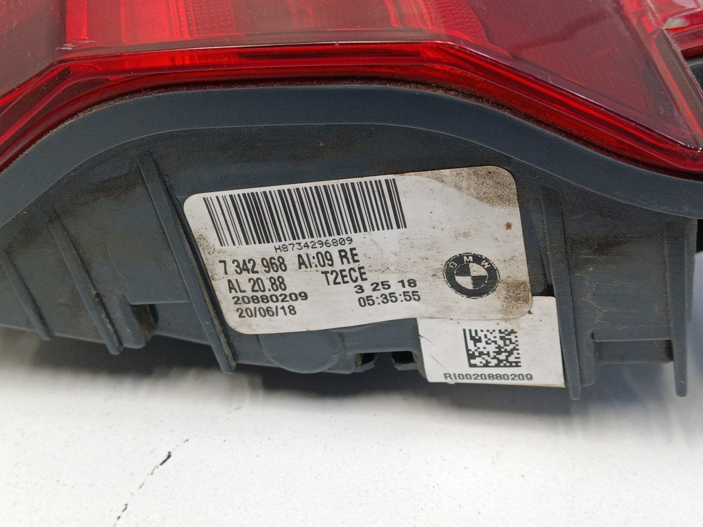 Фонарь задний правый внутренний BMW 7er G11