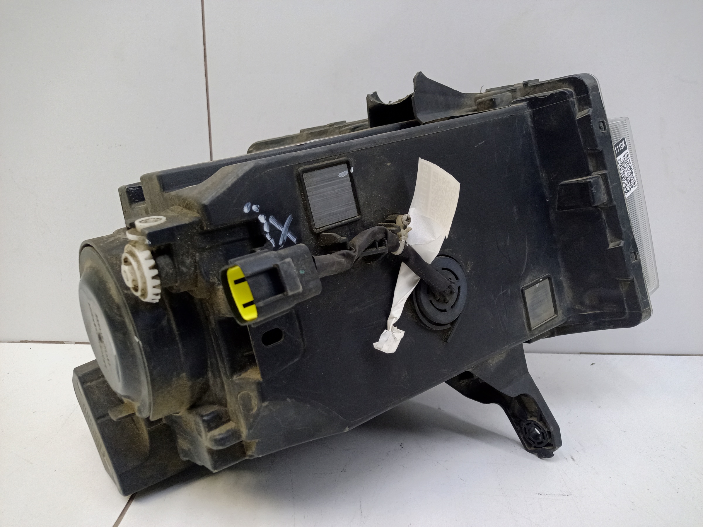 Фара передняя левая Москвич 3 галоген линза