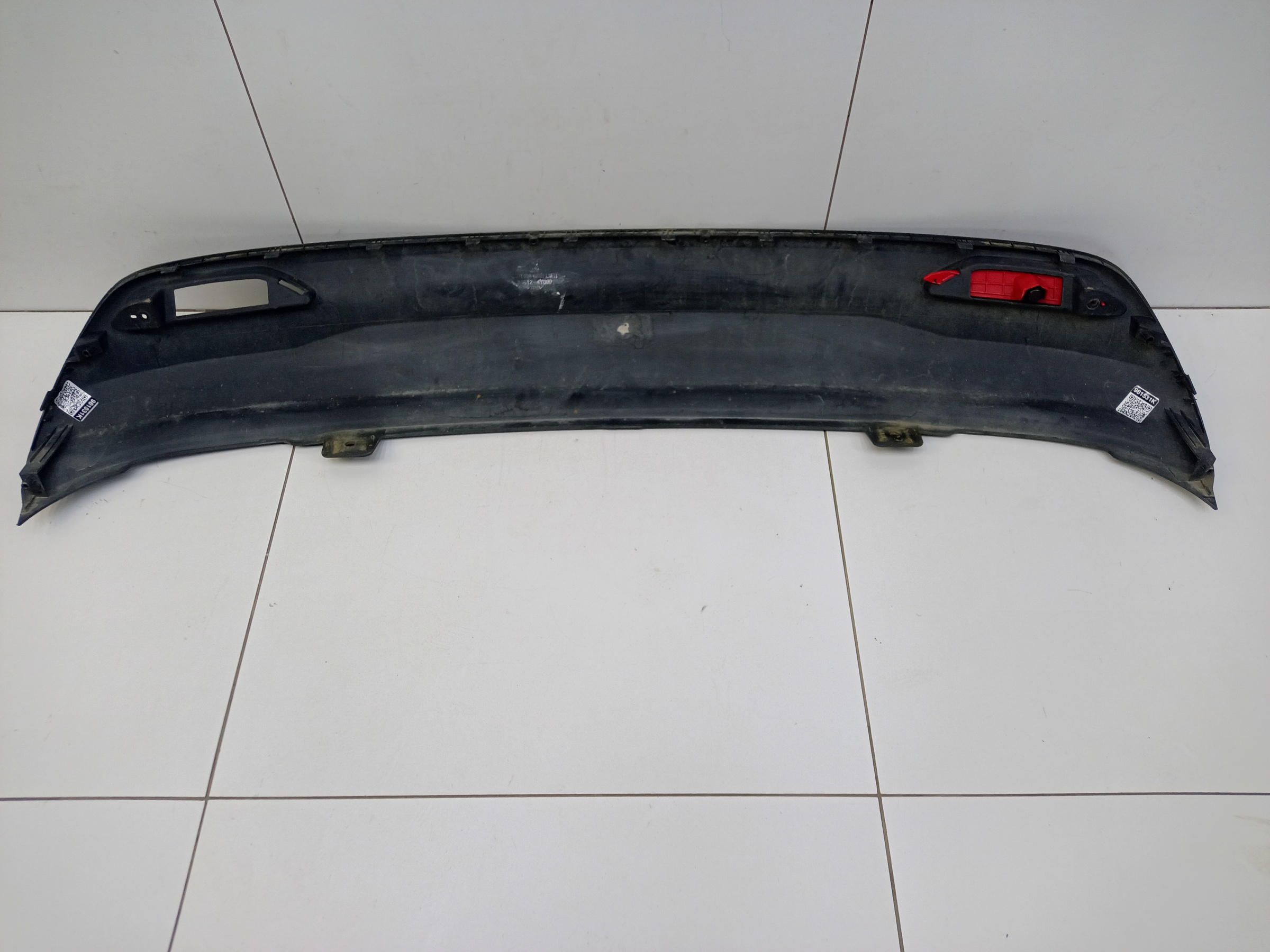 Юбка заднего бампера KIA Rio 3 Sedan