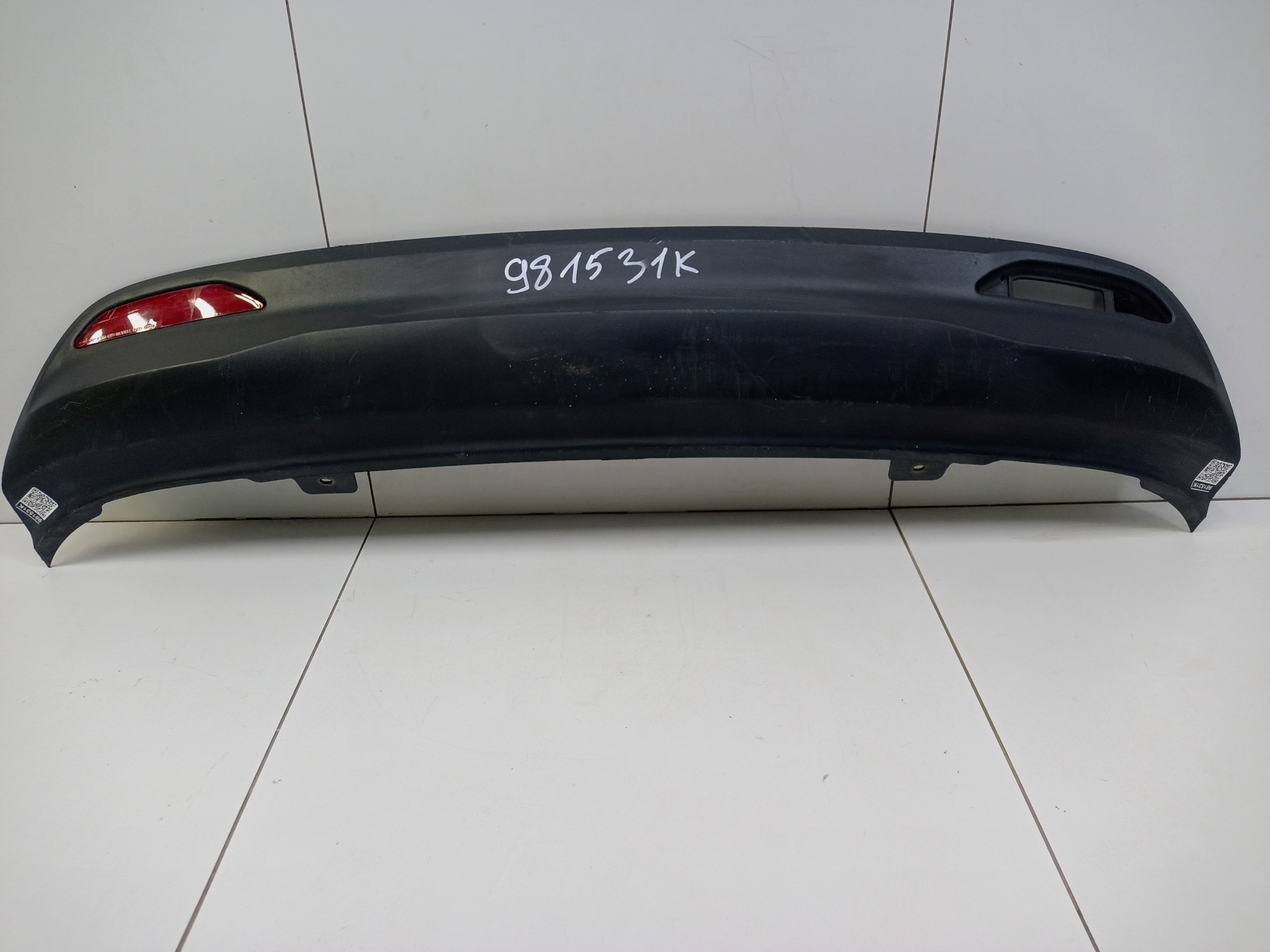 Юбка заднего бампера KIA Rio 3 Sedan