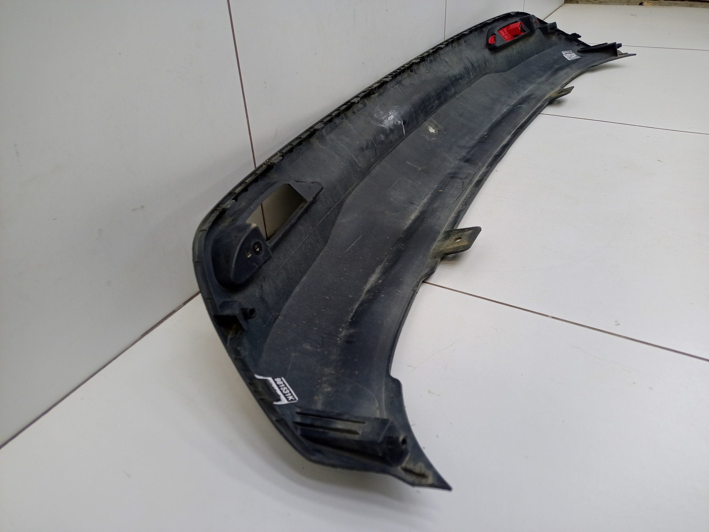 Юбка заднего бампера KIA Rio 3 Sedan