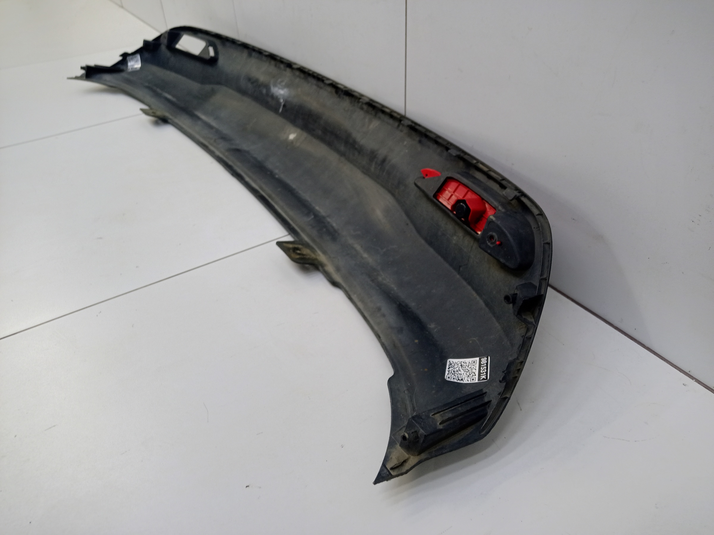 Юбка заднего бампера KIA Rio 3 Sedan