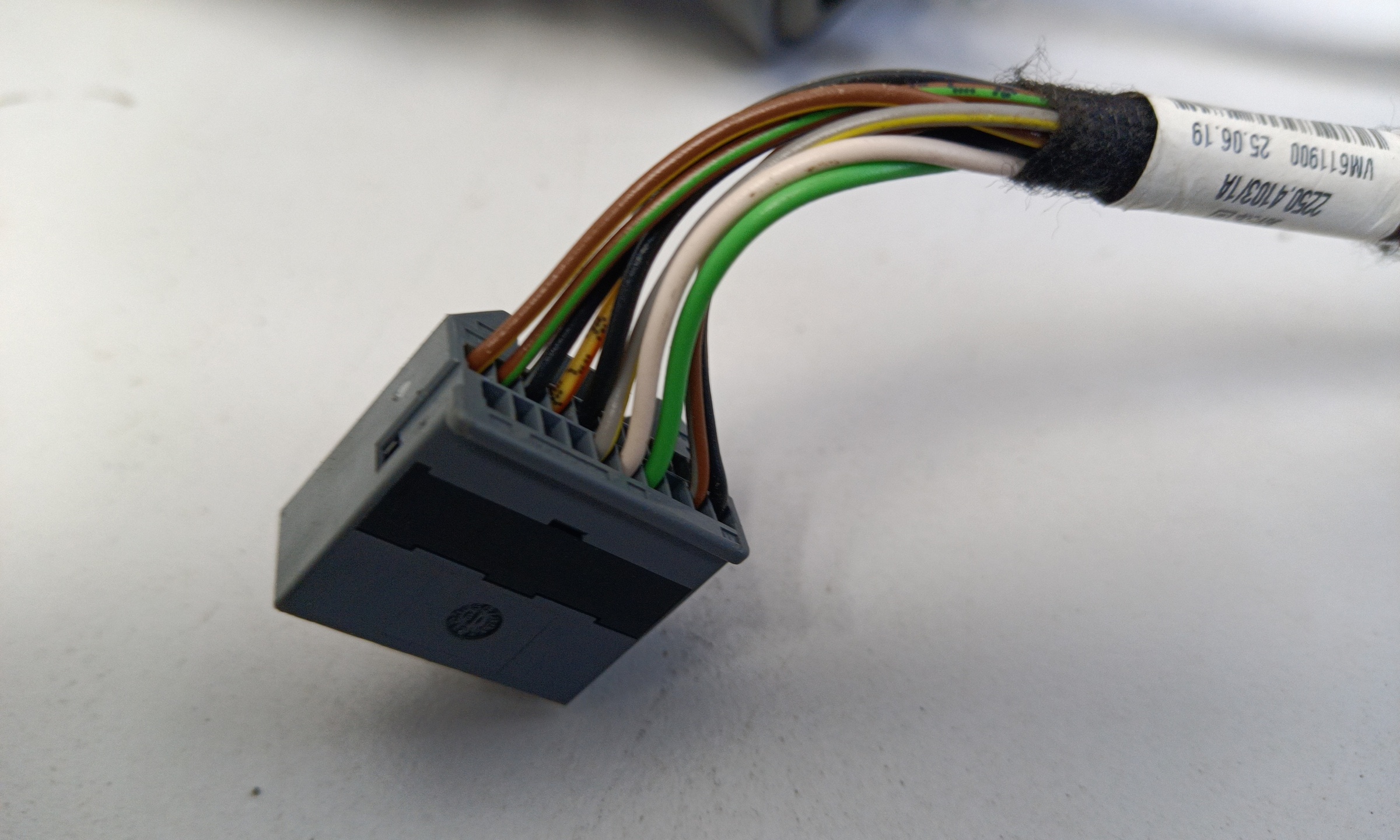 Зеркало левое Volvo V60 2 10 контактов