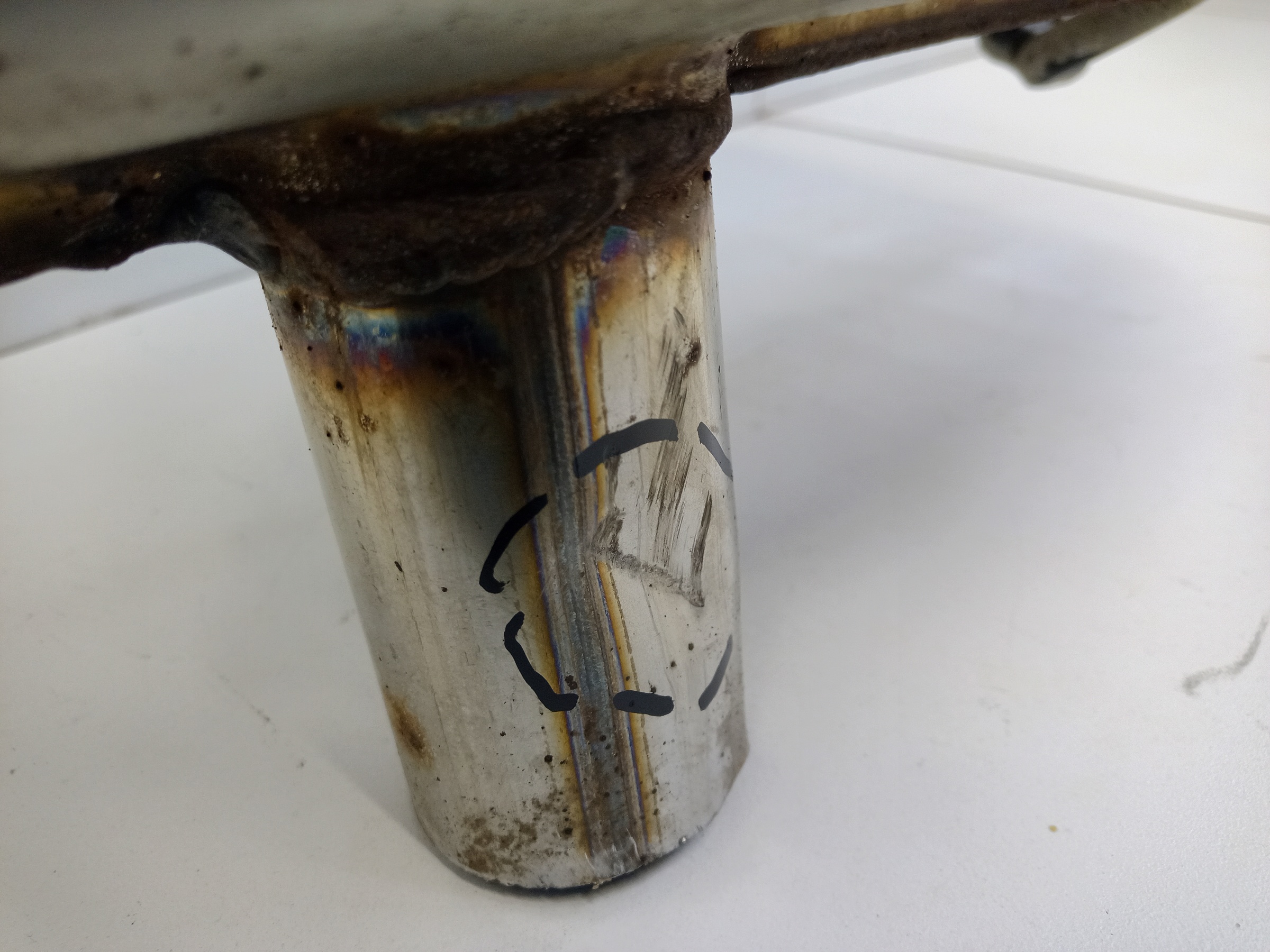 Глушитель задняя часть Jetour X70 Plus Restail