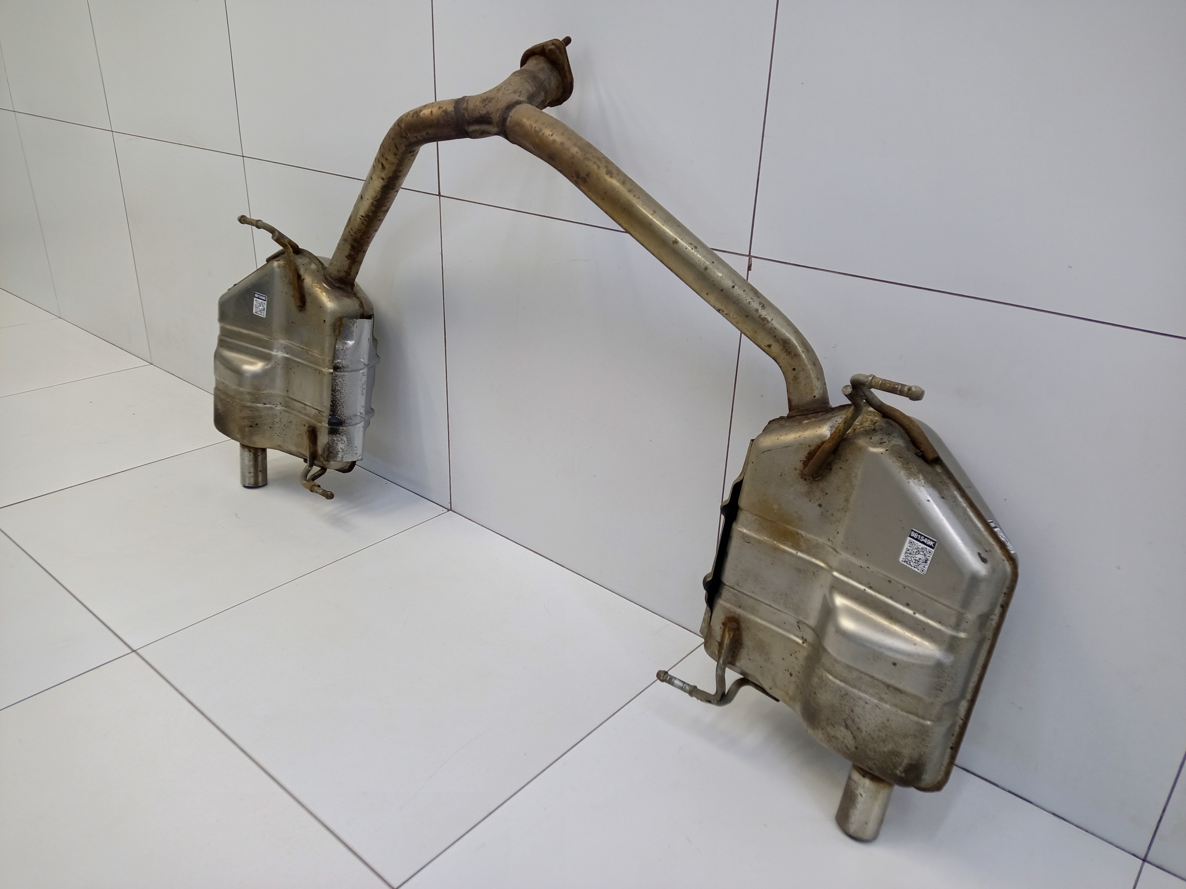 Глушитель задняя часть Jetour X70 Plus Restail