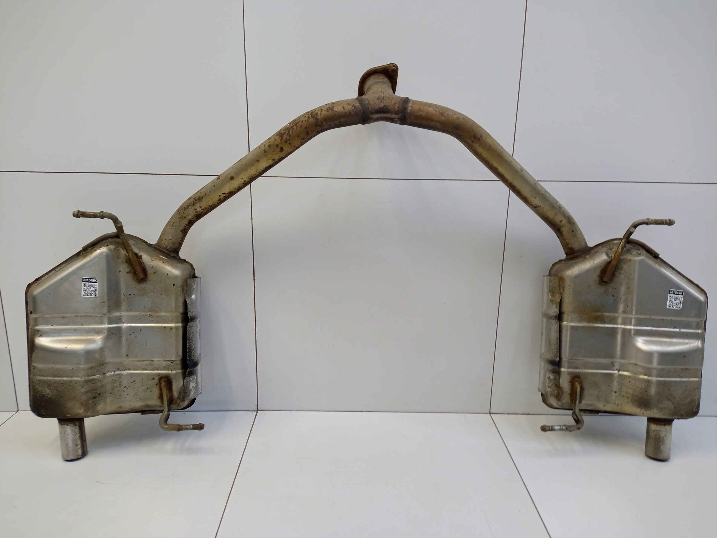 Глушитель задняя часть Jetour X70 Plus Restail