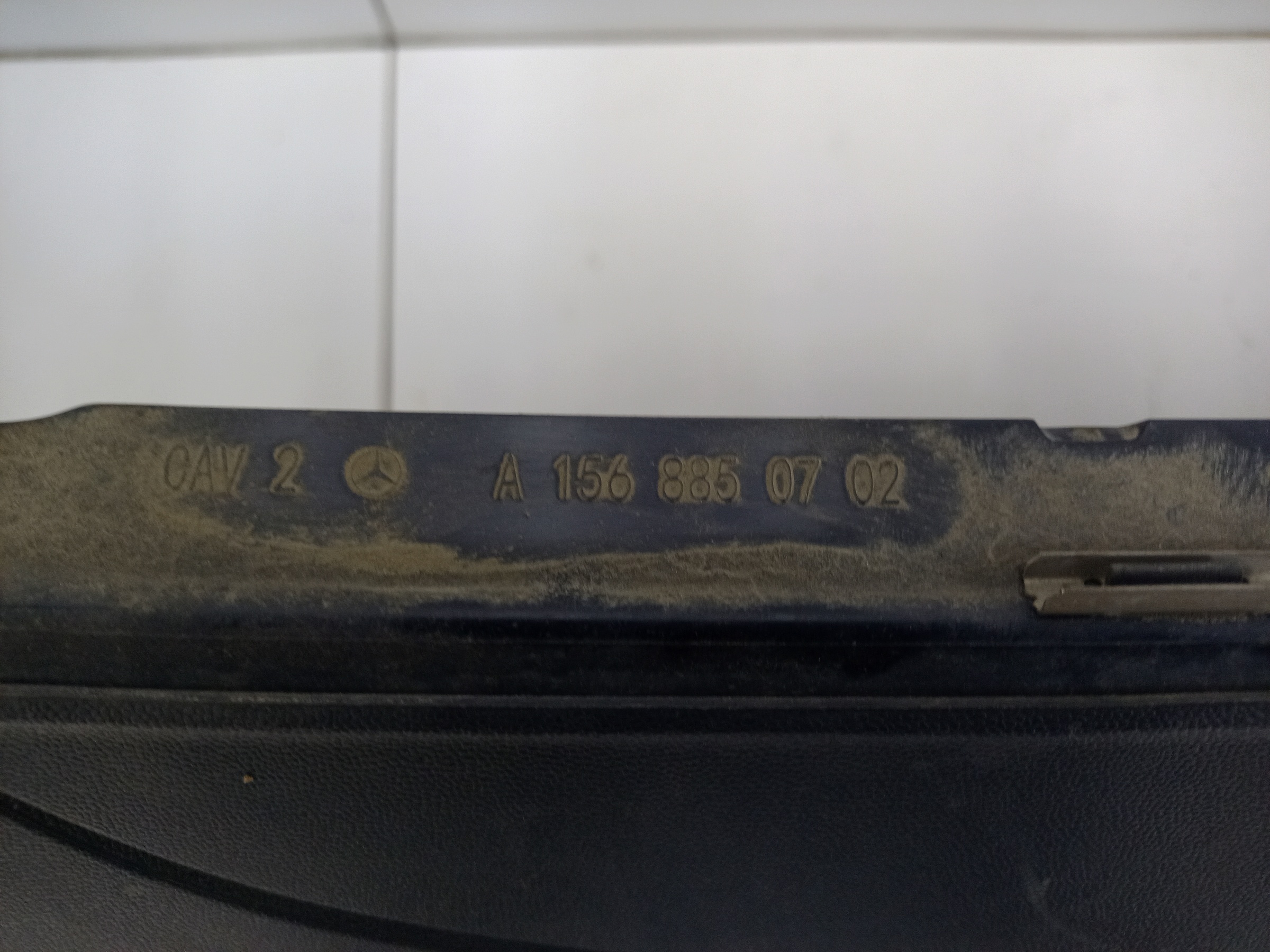 Юбка заднего бампера Mercedes Benz GLA-klasse X156 Restail