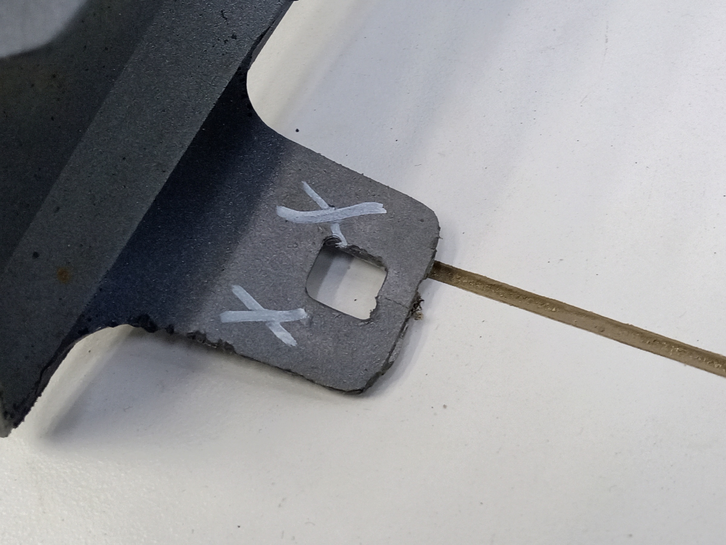 Накладка переднего бампера Lexus RX 4