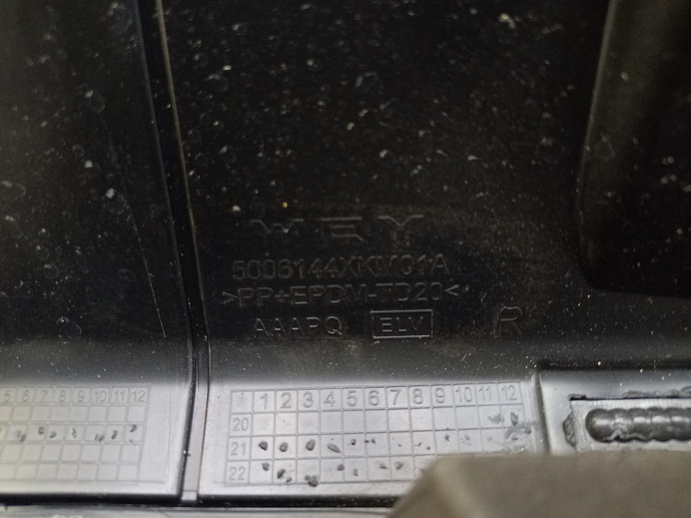 Накладка крыла переднего правого Tank 300