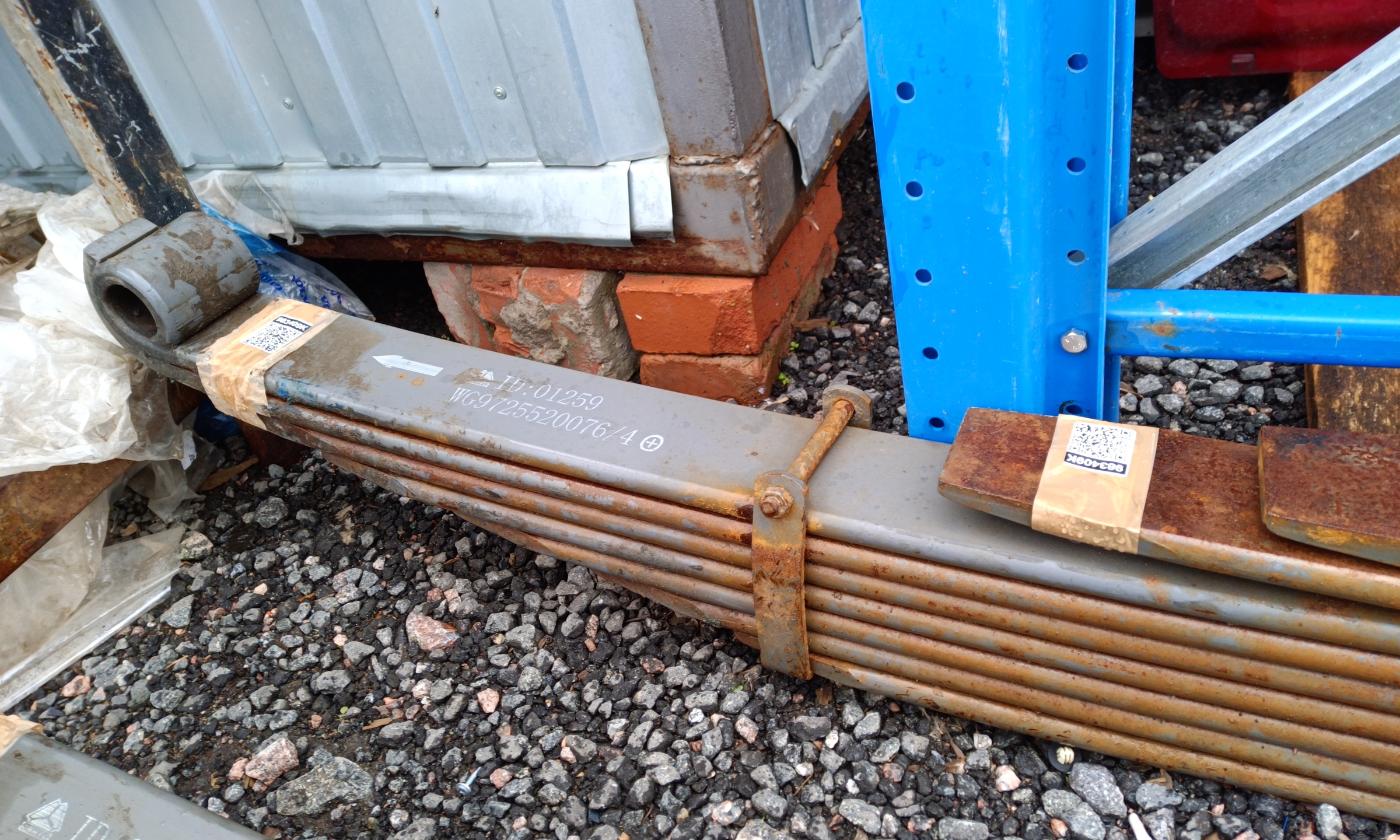 Рессора передняя левая Sitrak C7H