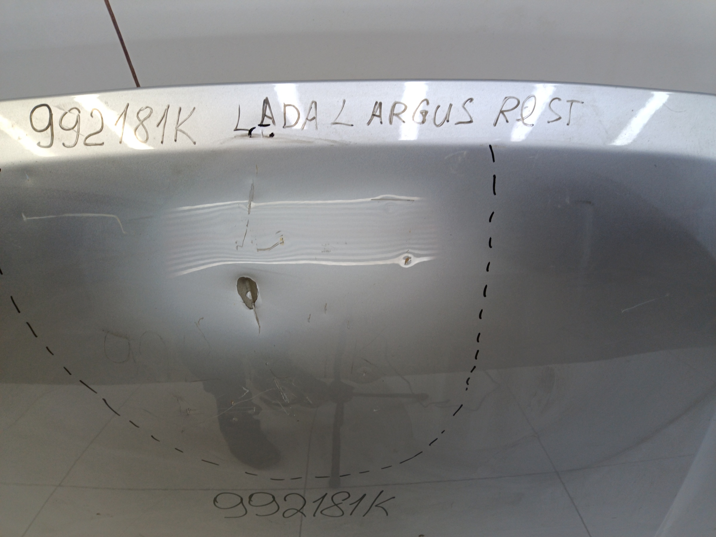 Капот Lada Largus 1 Restail