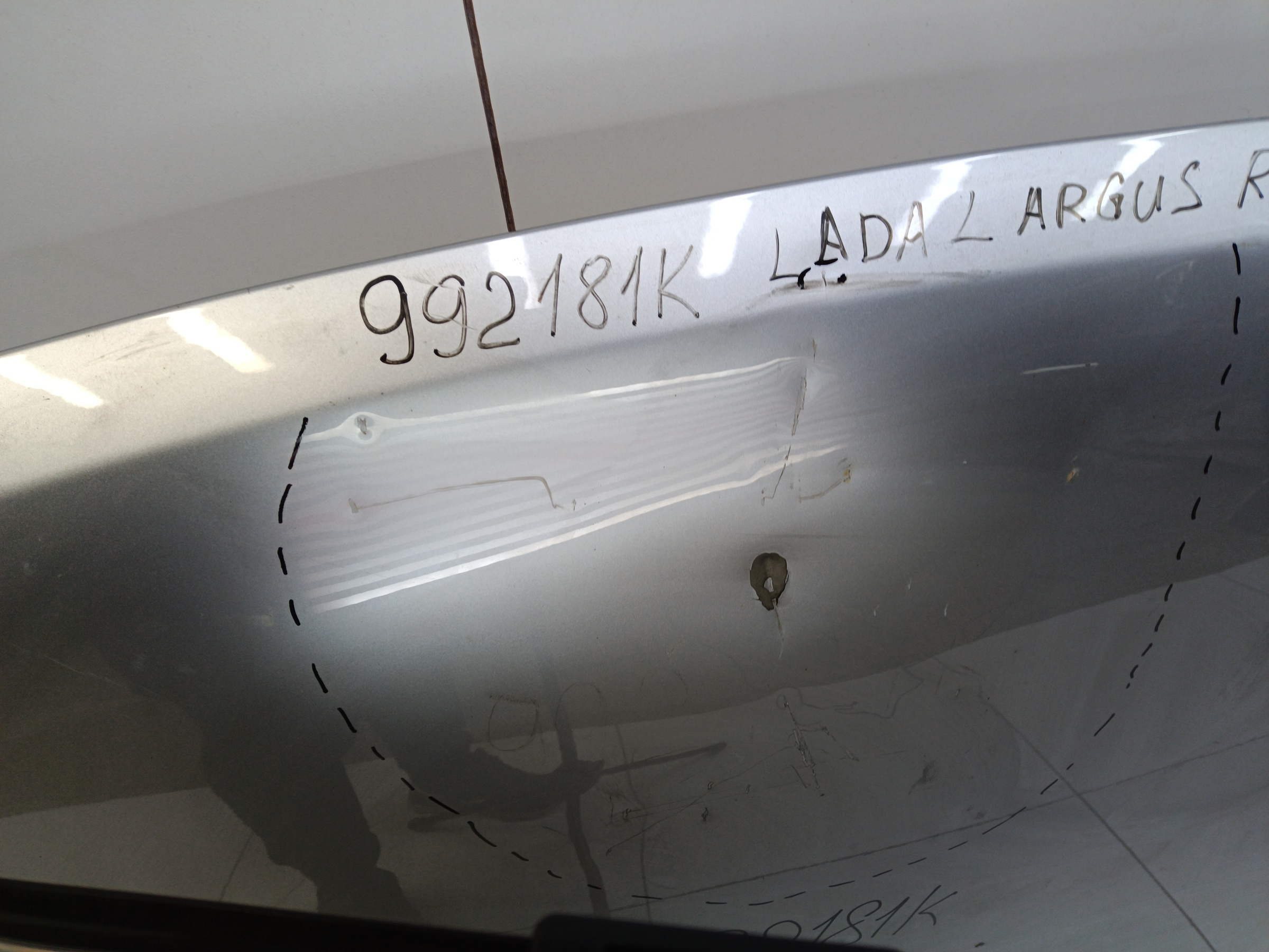 Капот Lada Largus 1 Restail