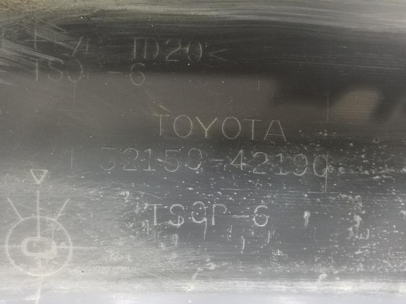 Бампер задний Toyota RAV4 CA40