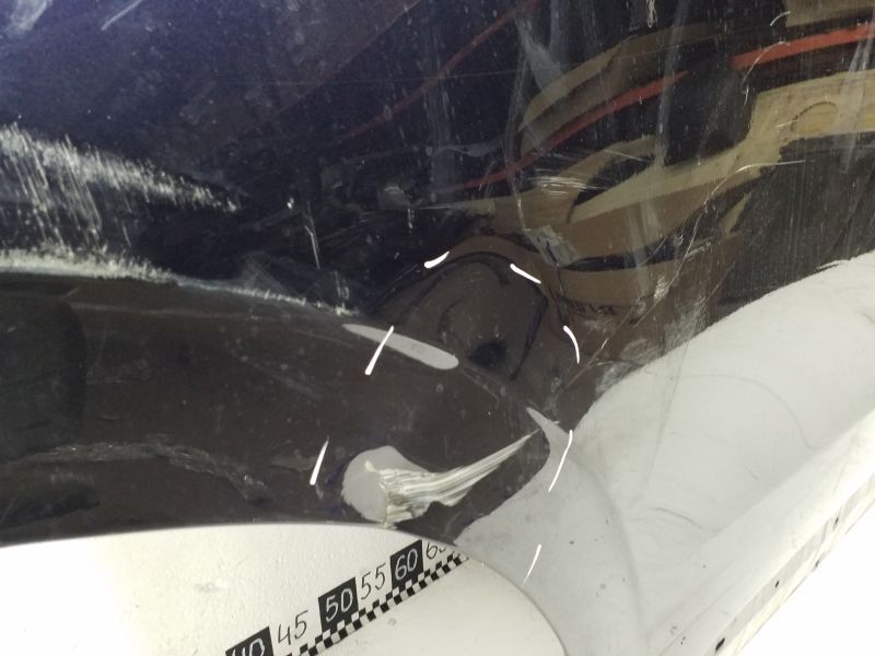 Дверь задняя правая Volvo XC90 2