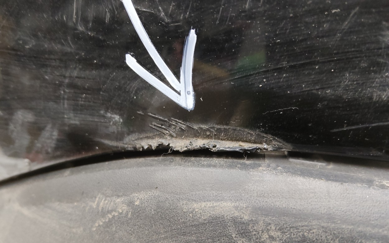 Бампер задний Honda Pilot 2 Restail под парктроники