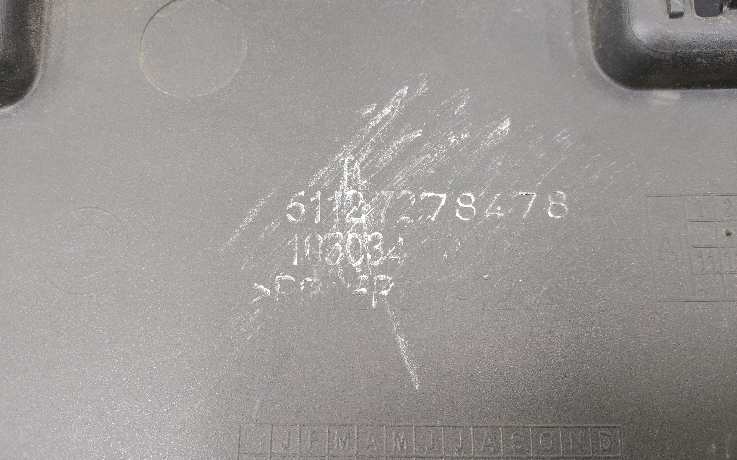 Бампер задний BMW X3 F25