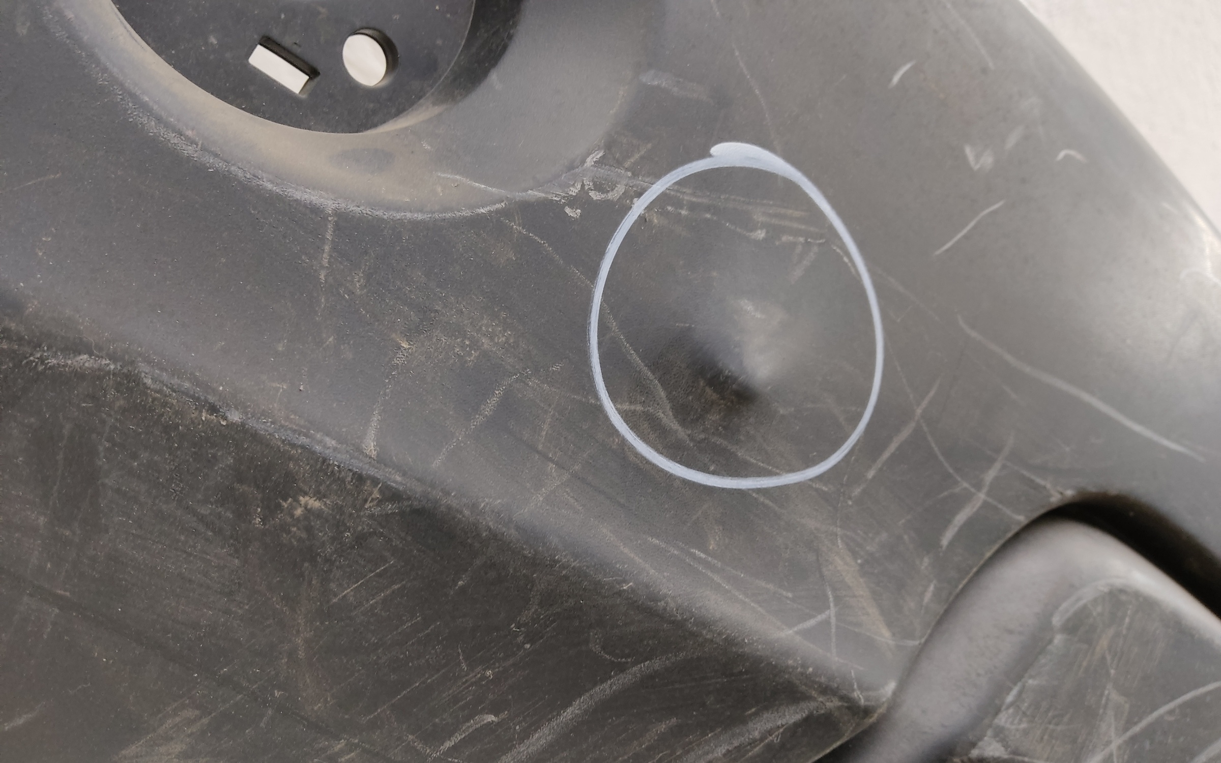 Бампер задний Nissan Qashqai 1