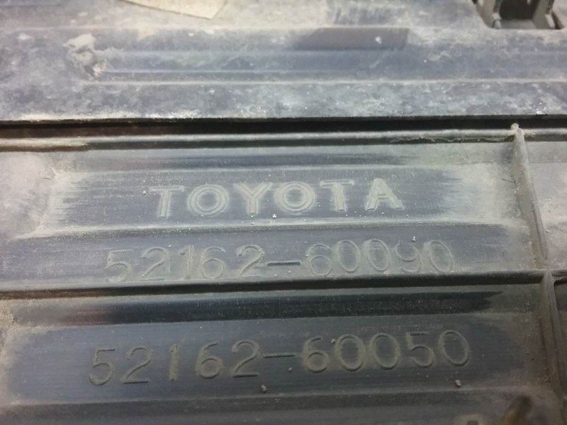 Накладка заднего бампера верхняя Toyota Land Cruiser Prado 150