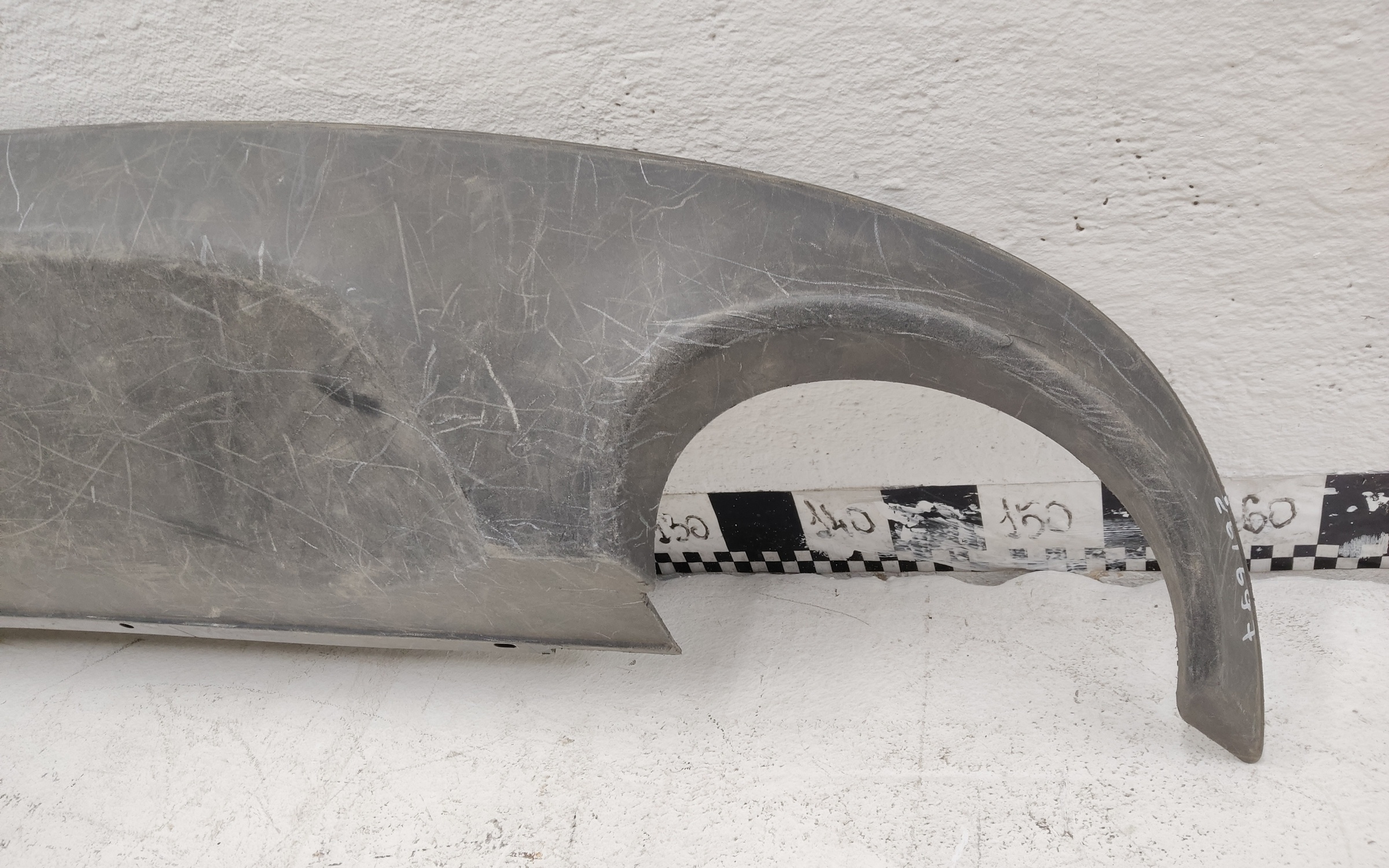 Юбка заднего бампера Jaguar XF 1