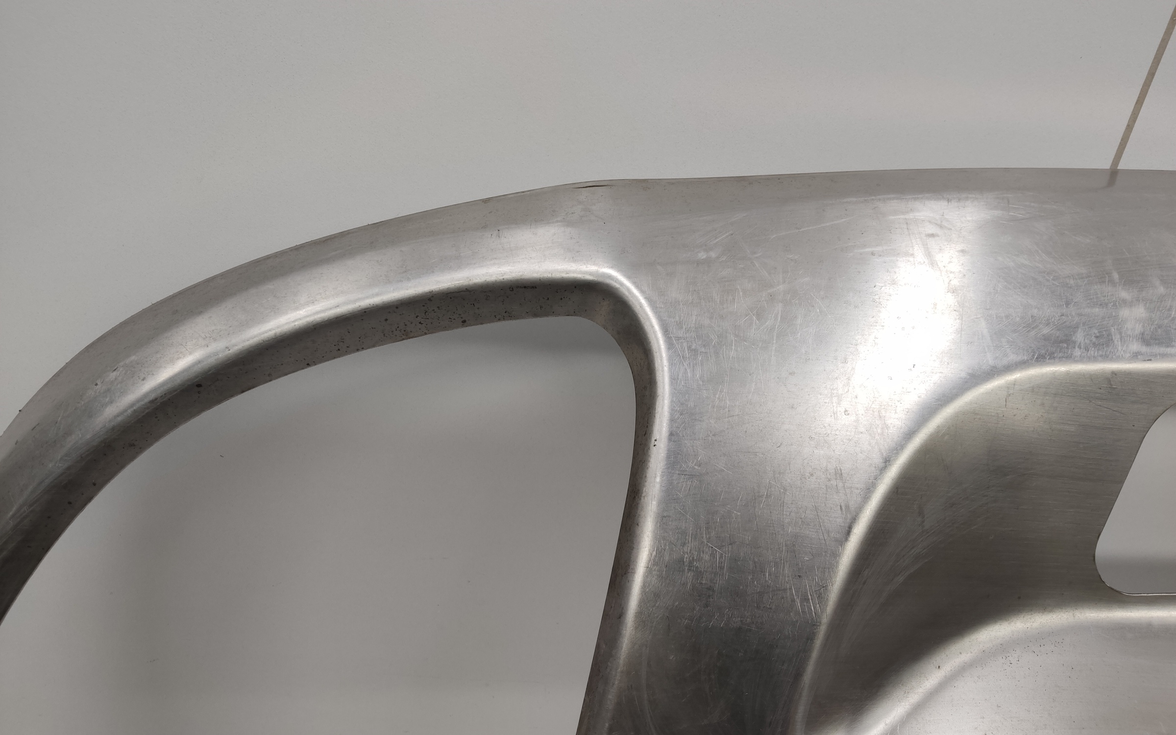 Юбка заднего бампера металл Volkswagen Touareg 2