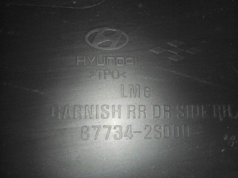 Накладка двери задней правой Hyundai ix35