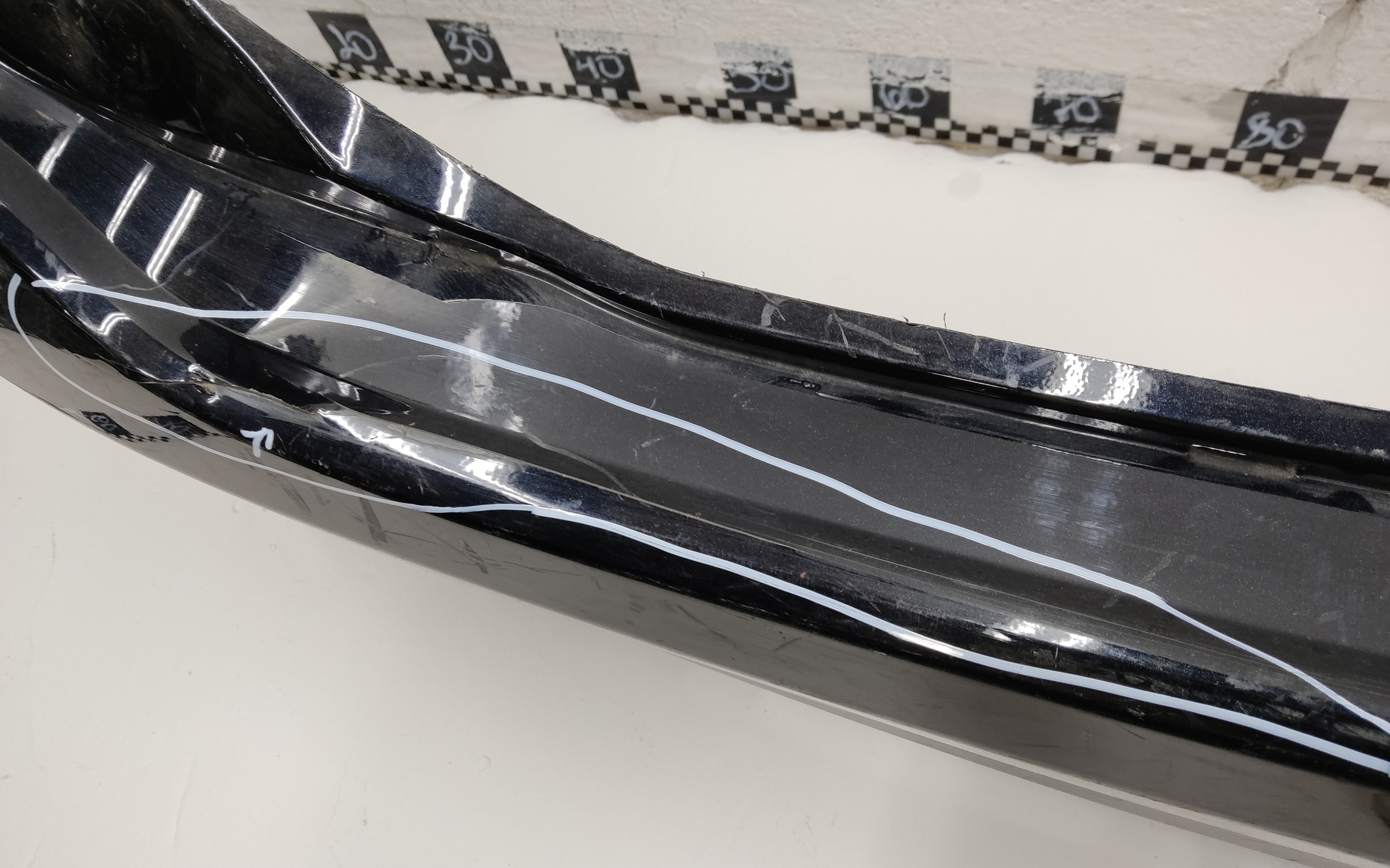 Бампер задний Ford Fiesta 6 Hatchback