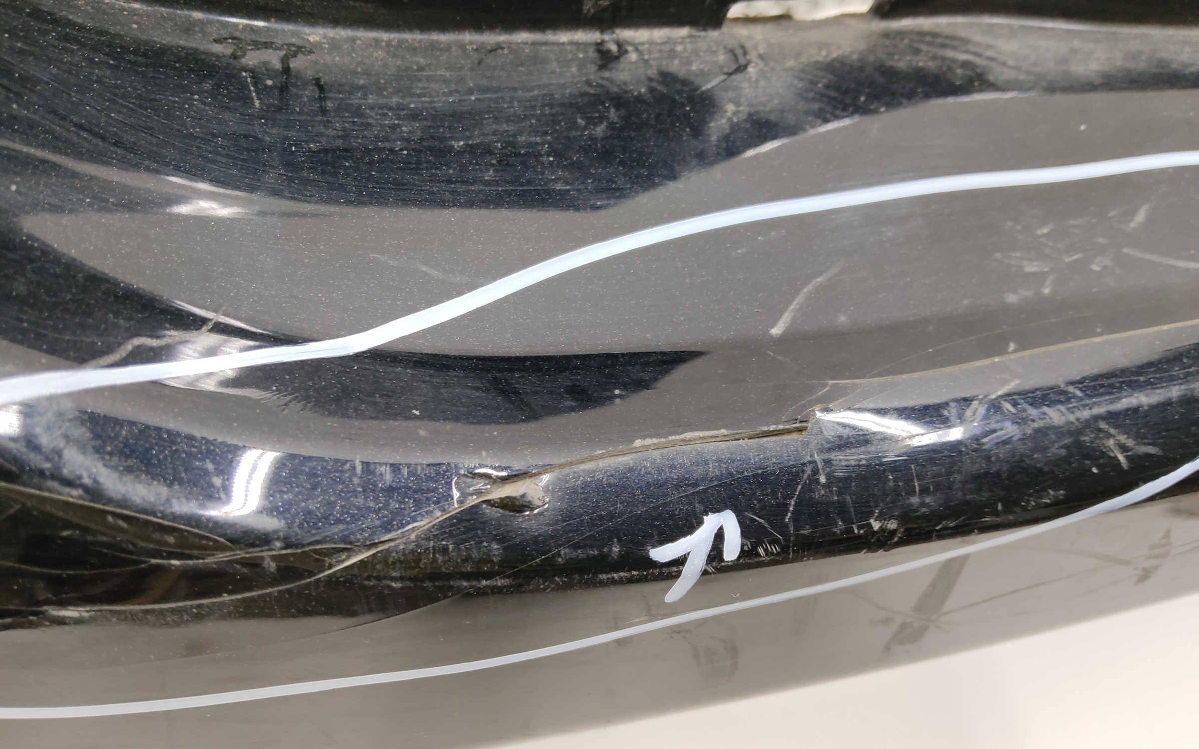 Бампер задний Ford Fiesta 6 Hatchback