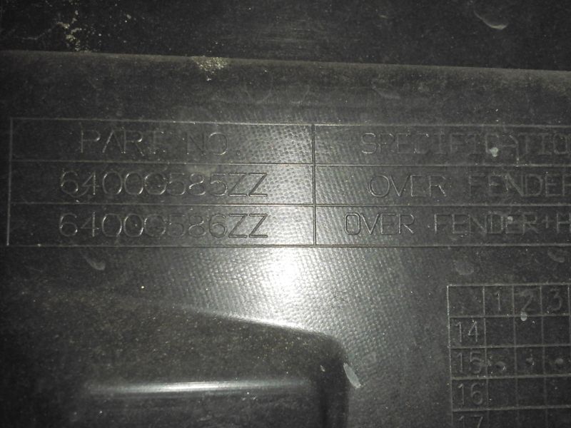 Бампер передний Mitsubishi Outlander 3 Restail 2