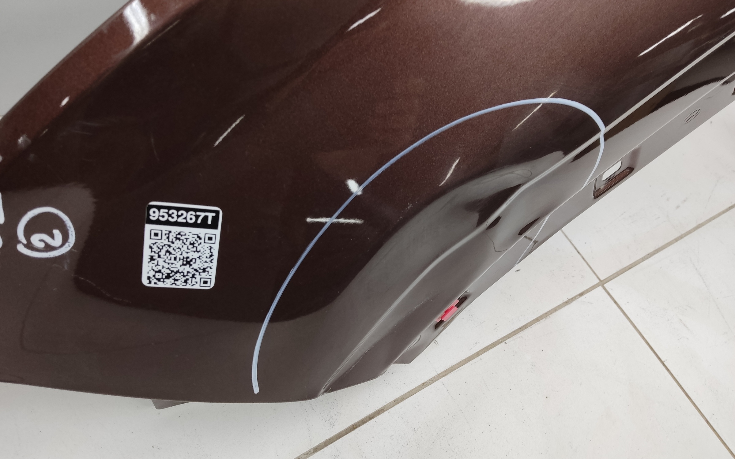Крыло переднее левое Hyundai Creta 2