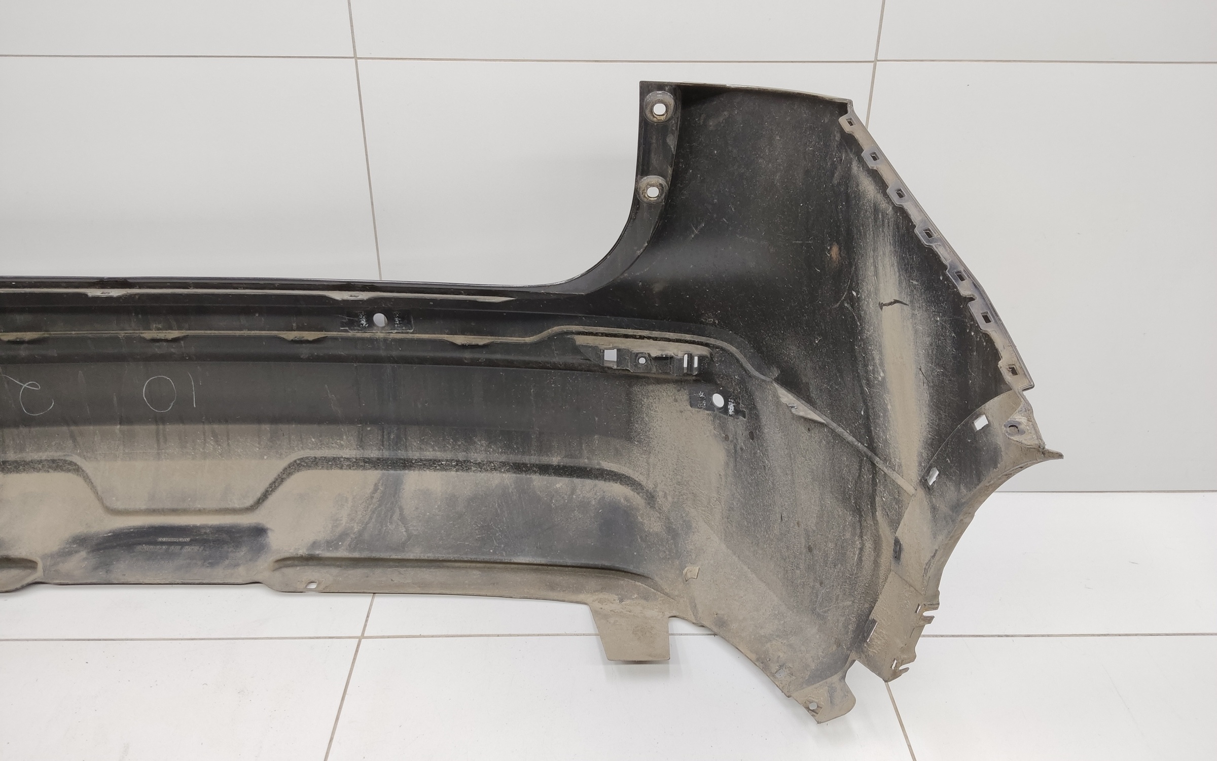 Бампер задний Nissan Qashqai 2 Restail
