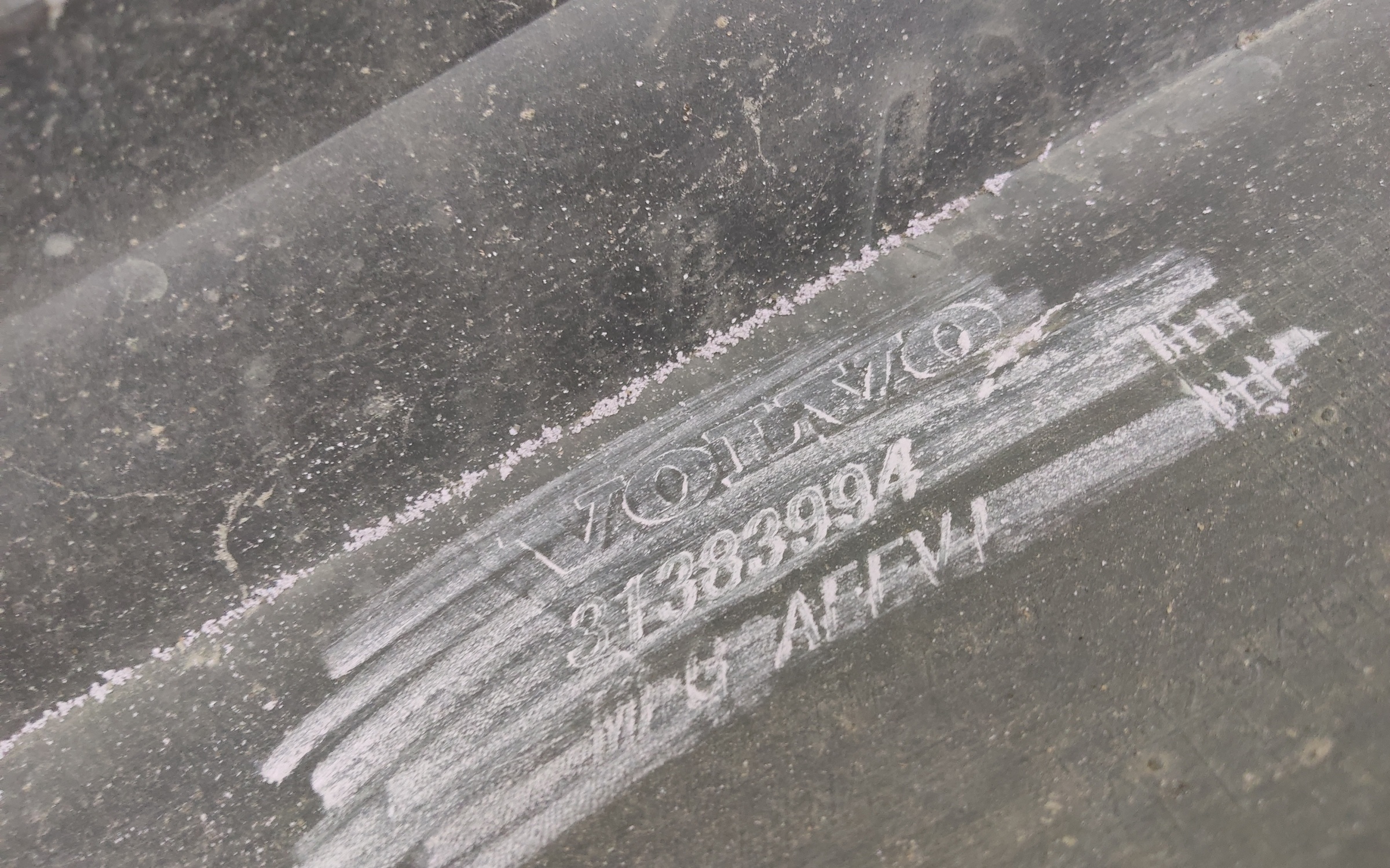 Бампер передний Volvo S90 2