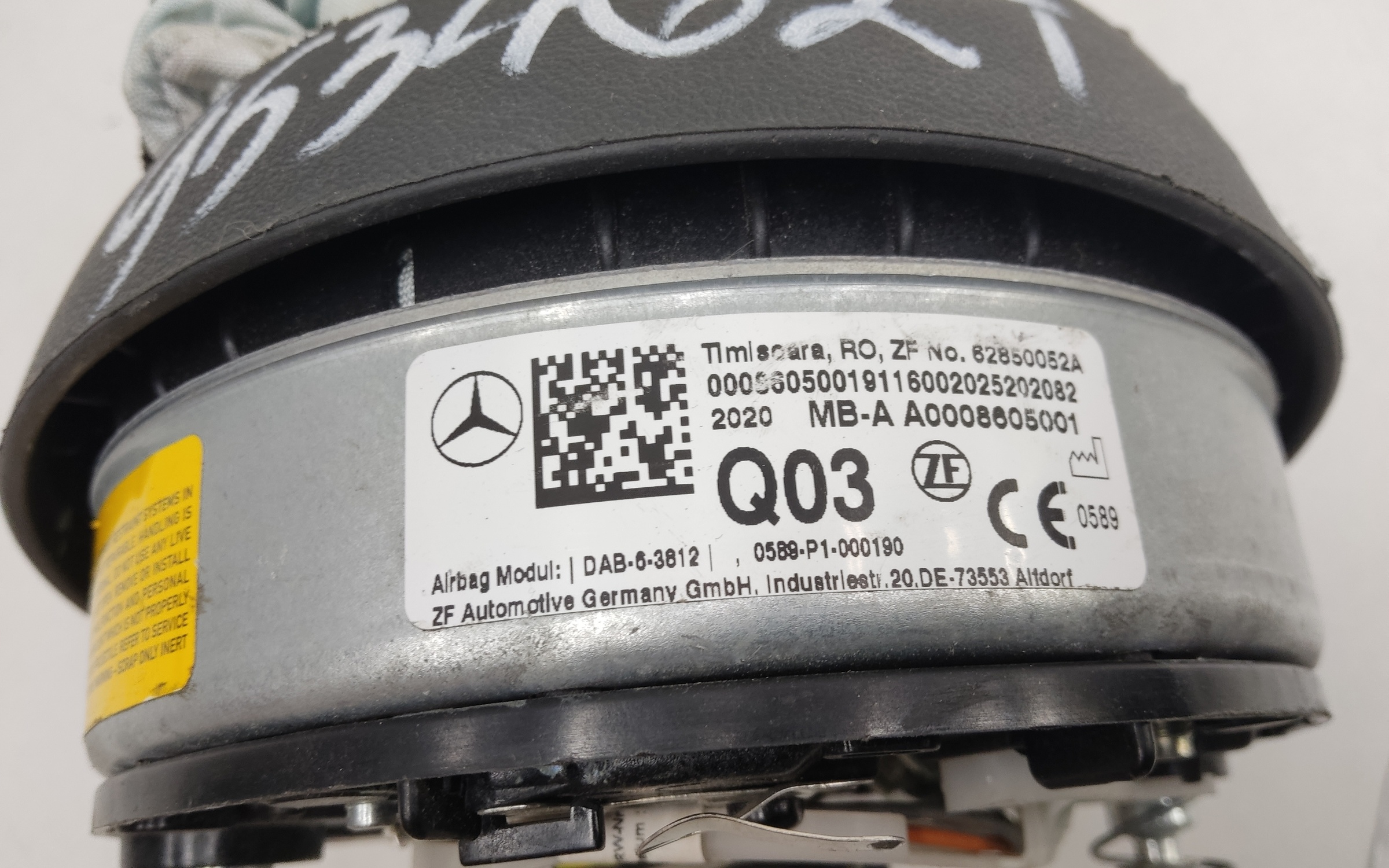 Подушка безопасности  в рулевое колесо Mercedes Benz GLC-Klasse X253 Restail